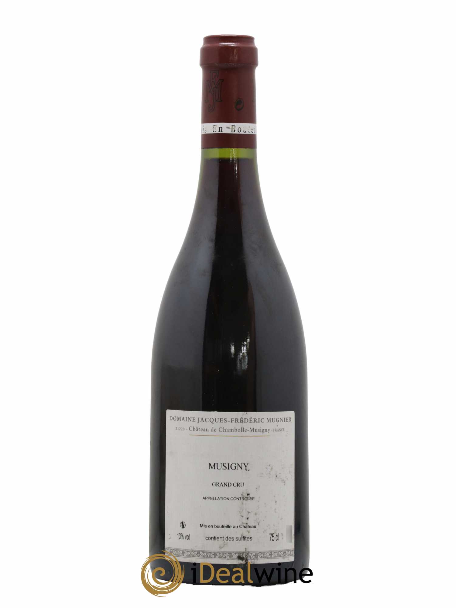 Musigny Grand Cru Jacques-Frédéric Mugnier 2008 - Lot de 1 bouteille - 1