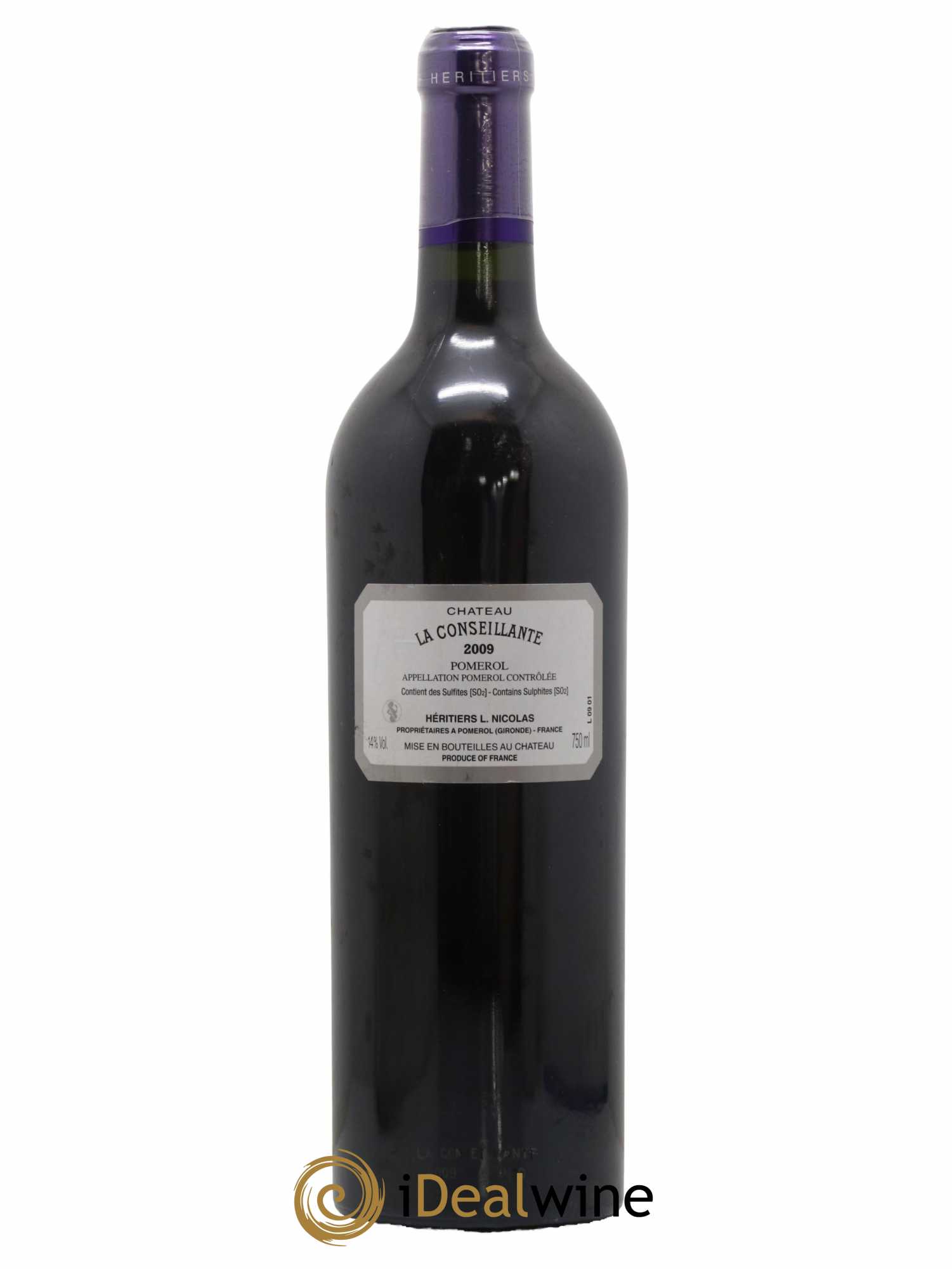Château la Conseillante 2009 - Lot of 1 bottle - 1