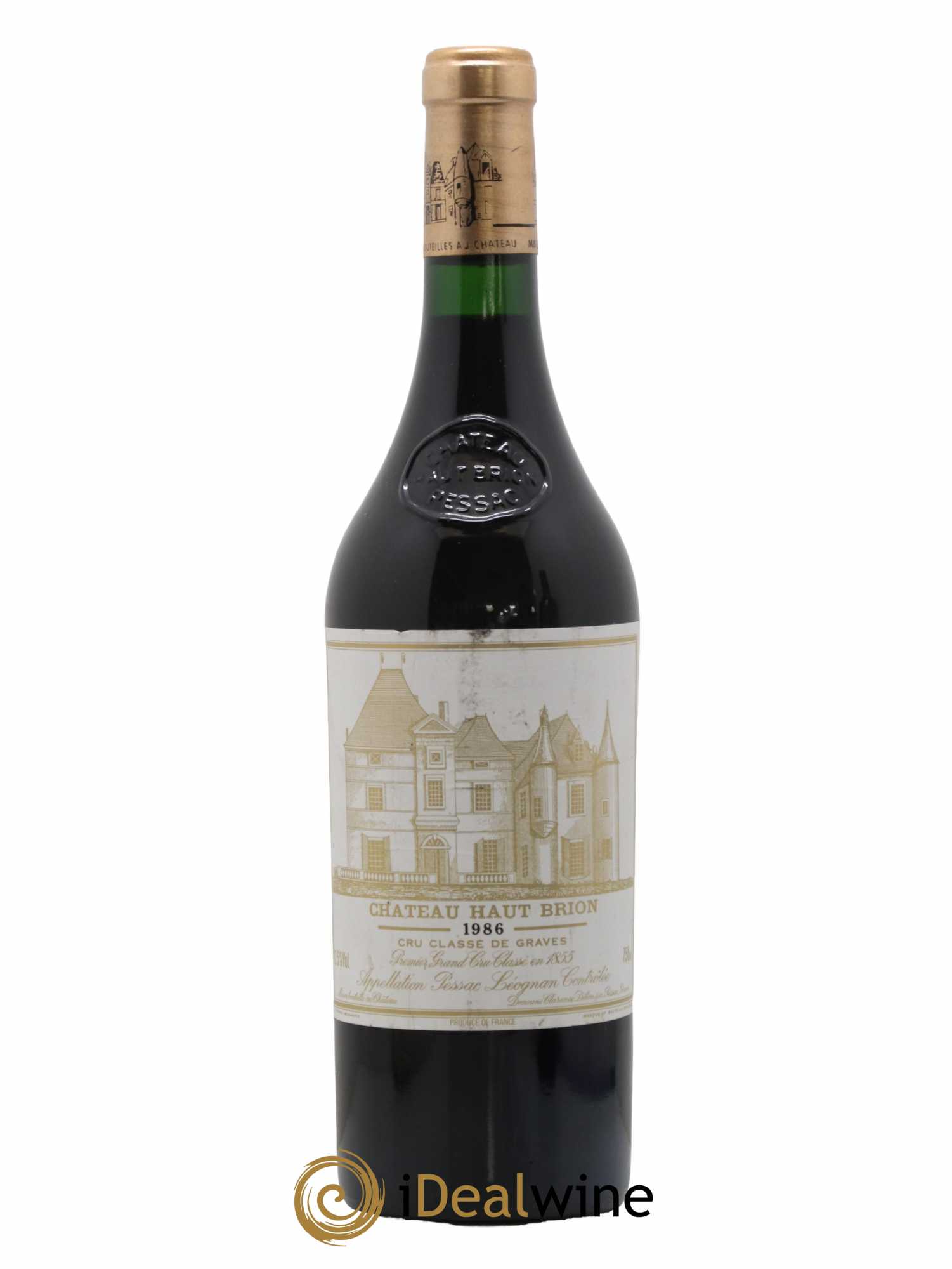 Château Haut Brion 1er Grand Cru Classé 1986 - Lot de 1 bouteille - 0