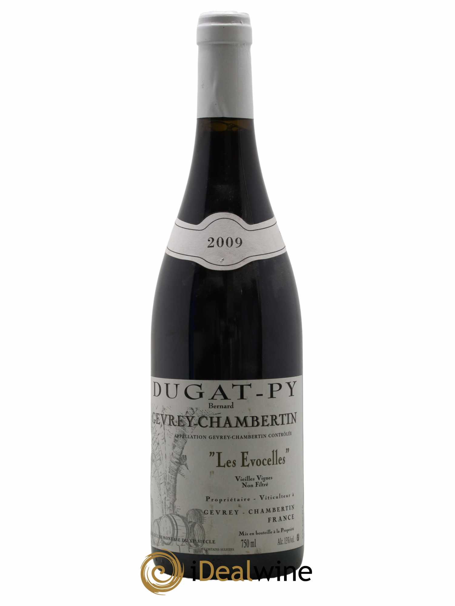 Gevrey-Chambertin Les Evocelles Vieilles Vignes Dugat-Py 2009 - Lot de 1 bouteille - 0