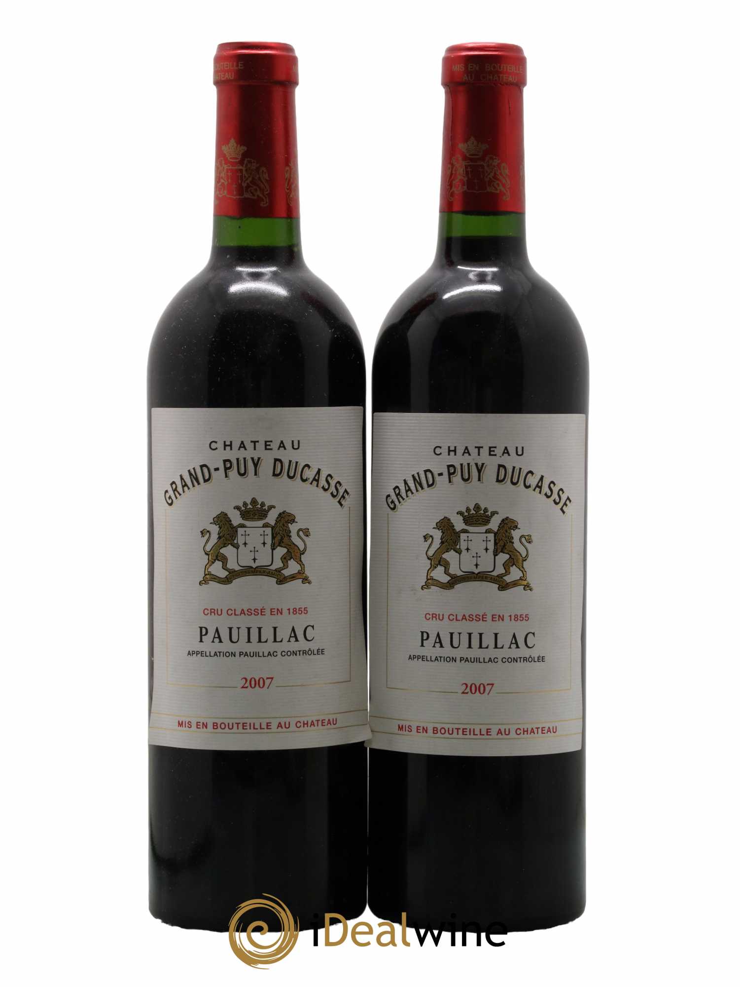 Château Grand Puy Ducasse 5ème Grand Cru Classé 2007 - Lot de 2 bouteilles - 0