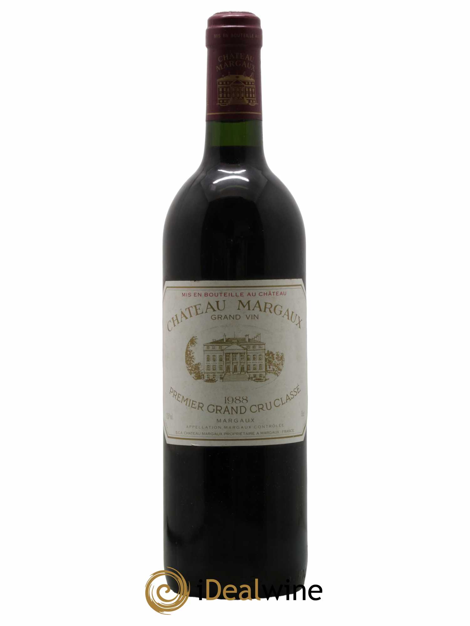 Château Margaux 1er Grand Cru Classé 1988 - Posten von 1 Flasche - 0