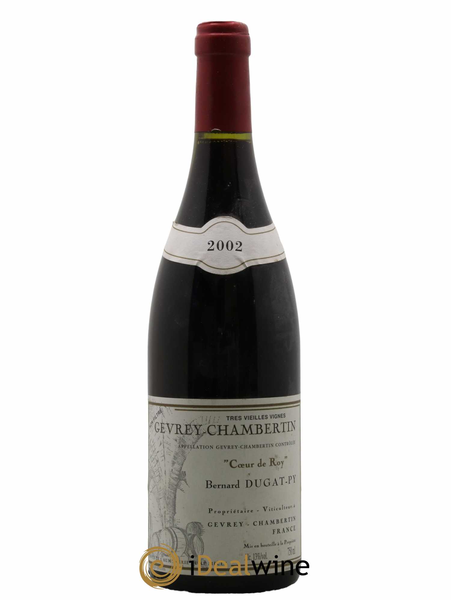 Gevrey-Chambertin Coeur de Roy Très Vieilles Vignes Dugat-Py 2002 - Lot de 1 bouteille - 0