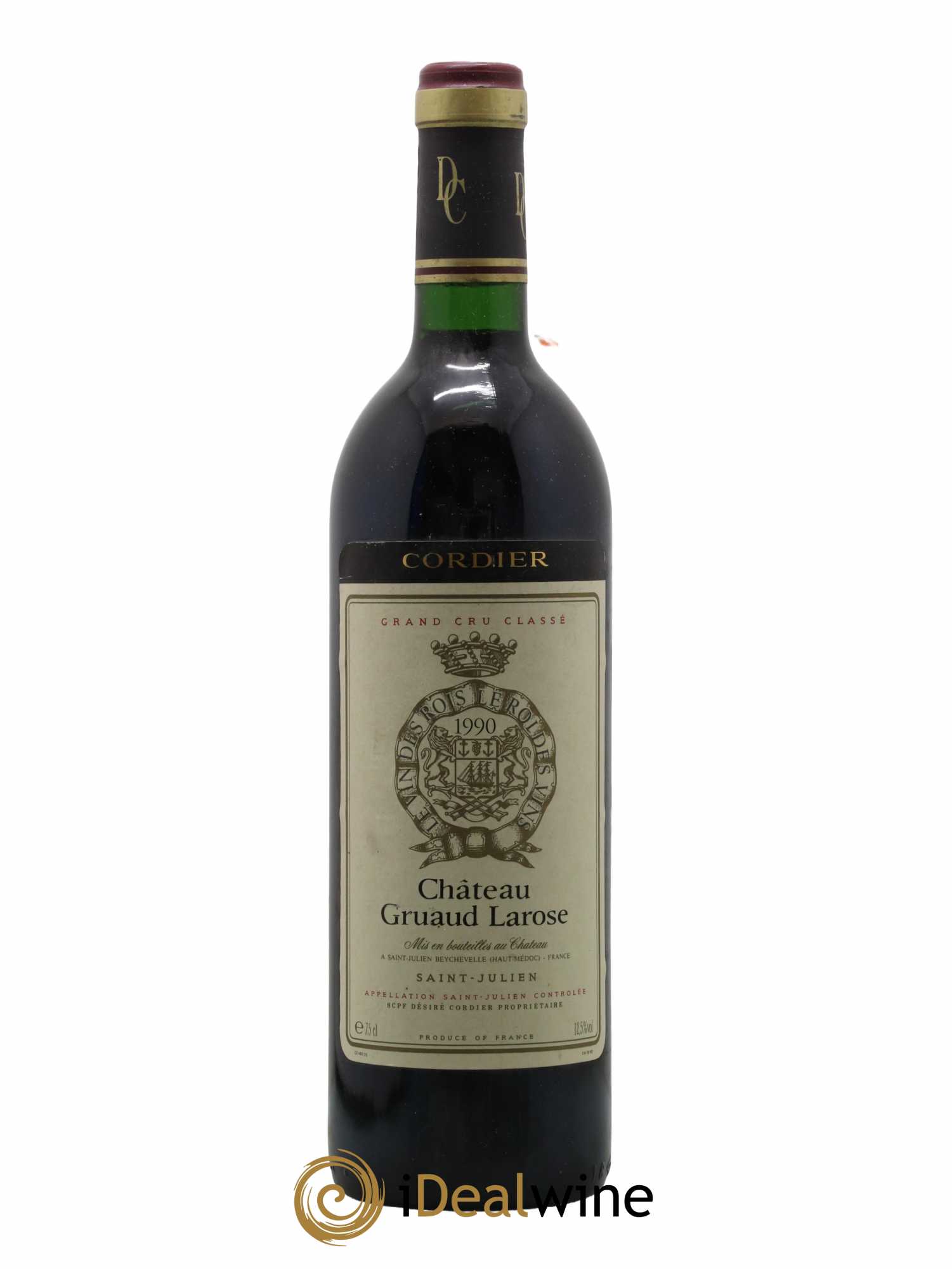 Château Gruaud Larose 2ème Grand Cru Classé 1990 - Lot de 1 bouteille - 0