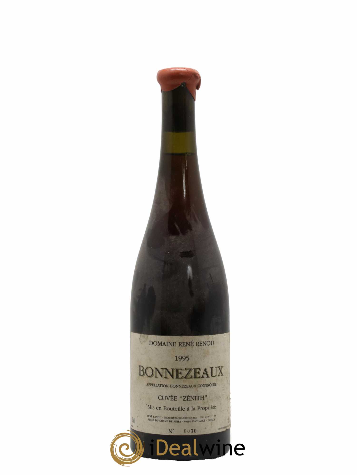 Bonnezeaux Cuvée Zénith Domaine Renée Renou 1995 - Lot of 1 bottle - 0