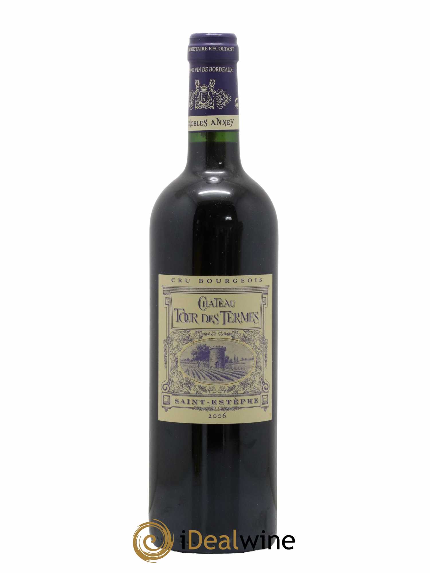 Château Tour des Termes Cru Bourgeois 2006 - Lot de 1 bouteille - 0