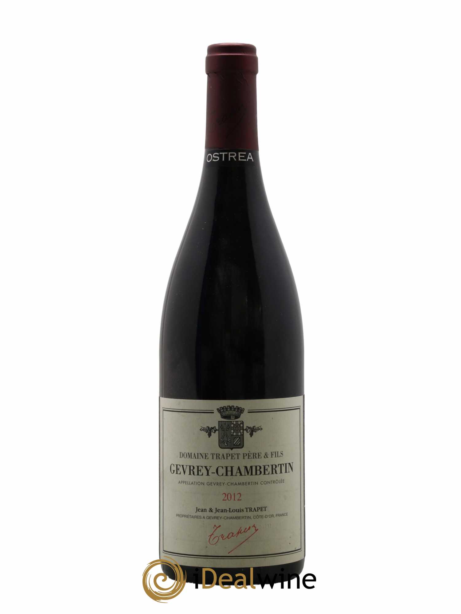 Gevrey-Chambertin Ostrea Domaine Trapet 2012 - Lot de 1 bouteille - 0