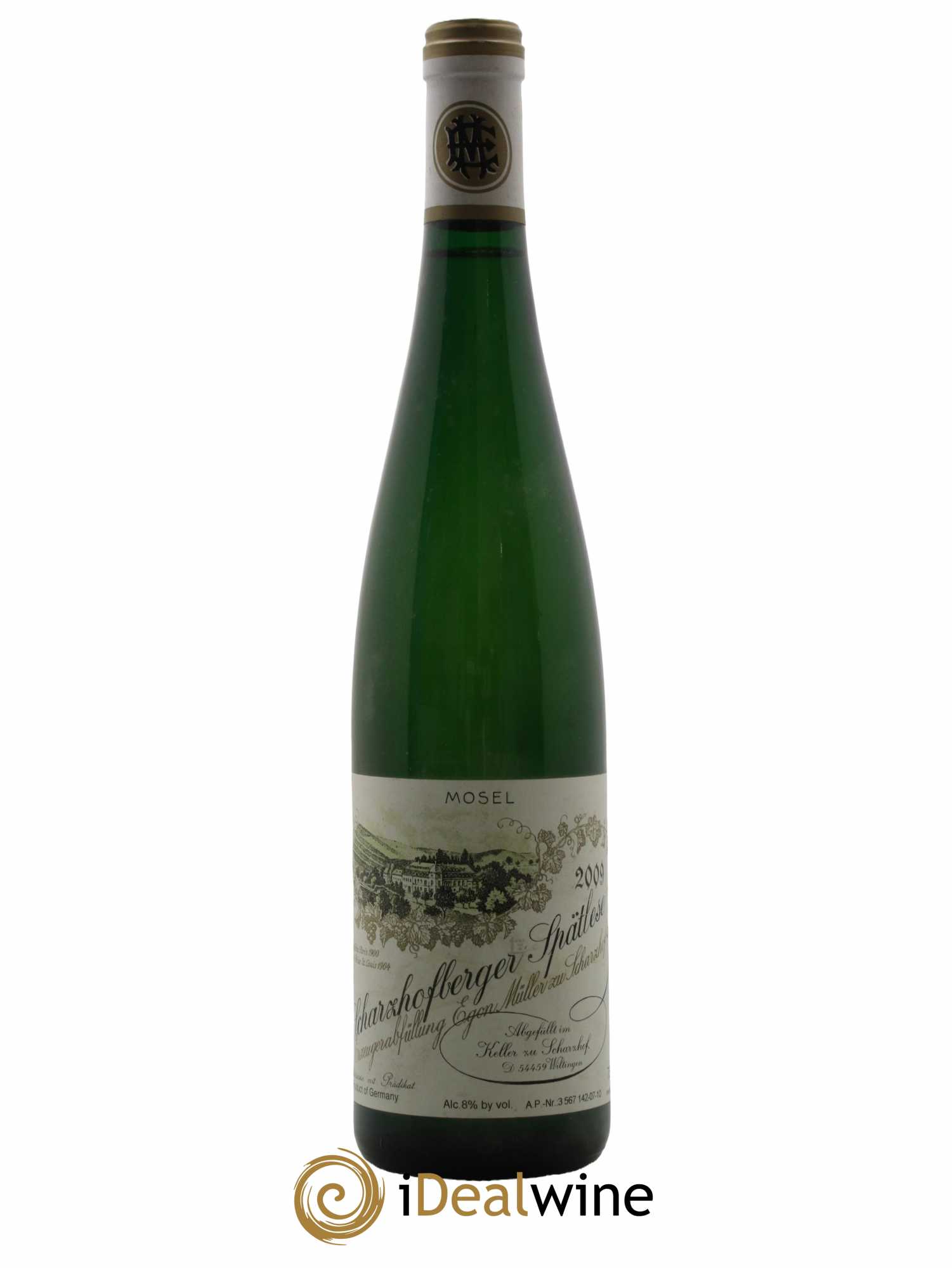 Riesling Scharzhofberger Spatlese Egon Muller 2009 - Posten von 1 Flasche - 0