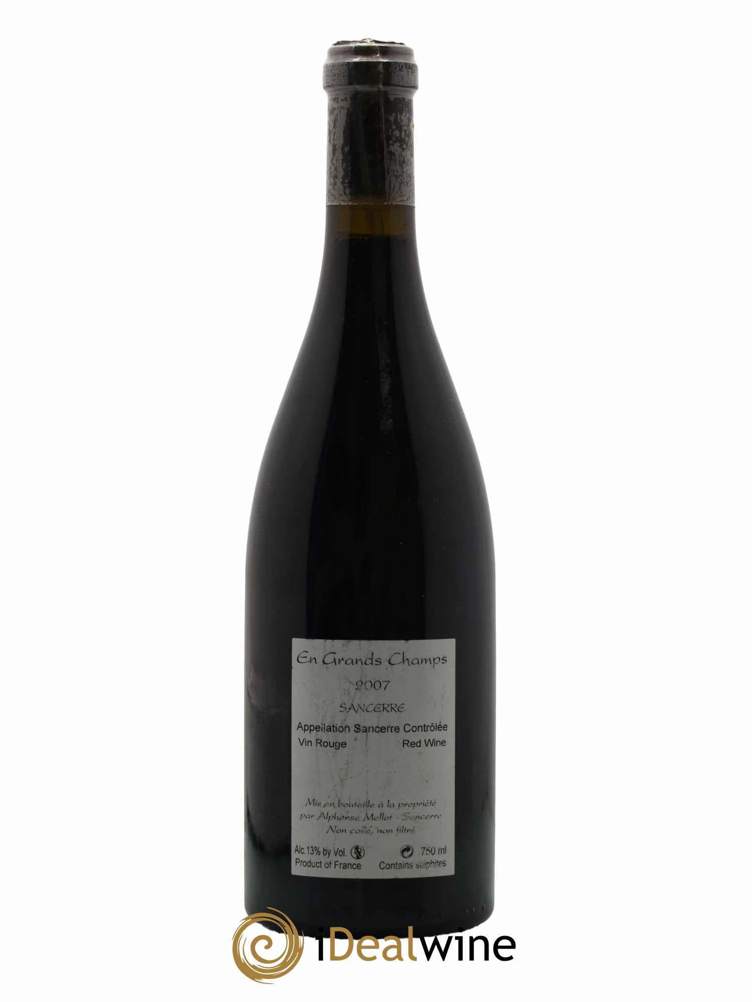Sancerre En Grands Champs Alphonse Mellot 2007 - Lot de 1 bouteille - 1