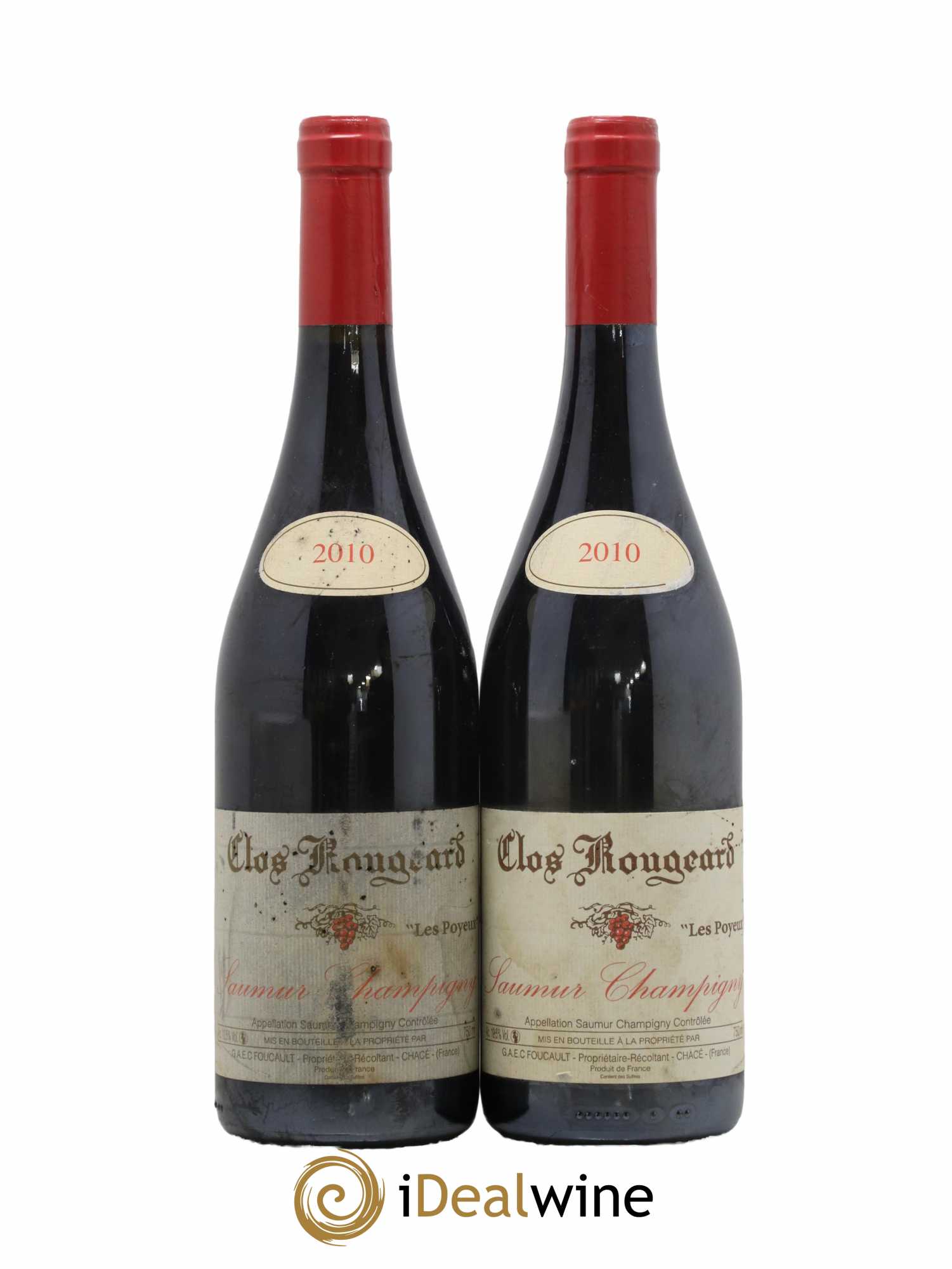 Saumur-Champigny Les Poyeux Clos Rougeard 2010 - Lot de 2 bouteilles - 0