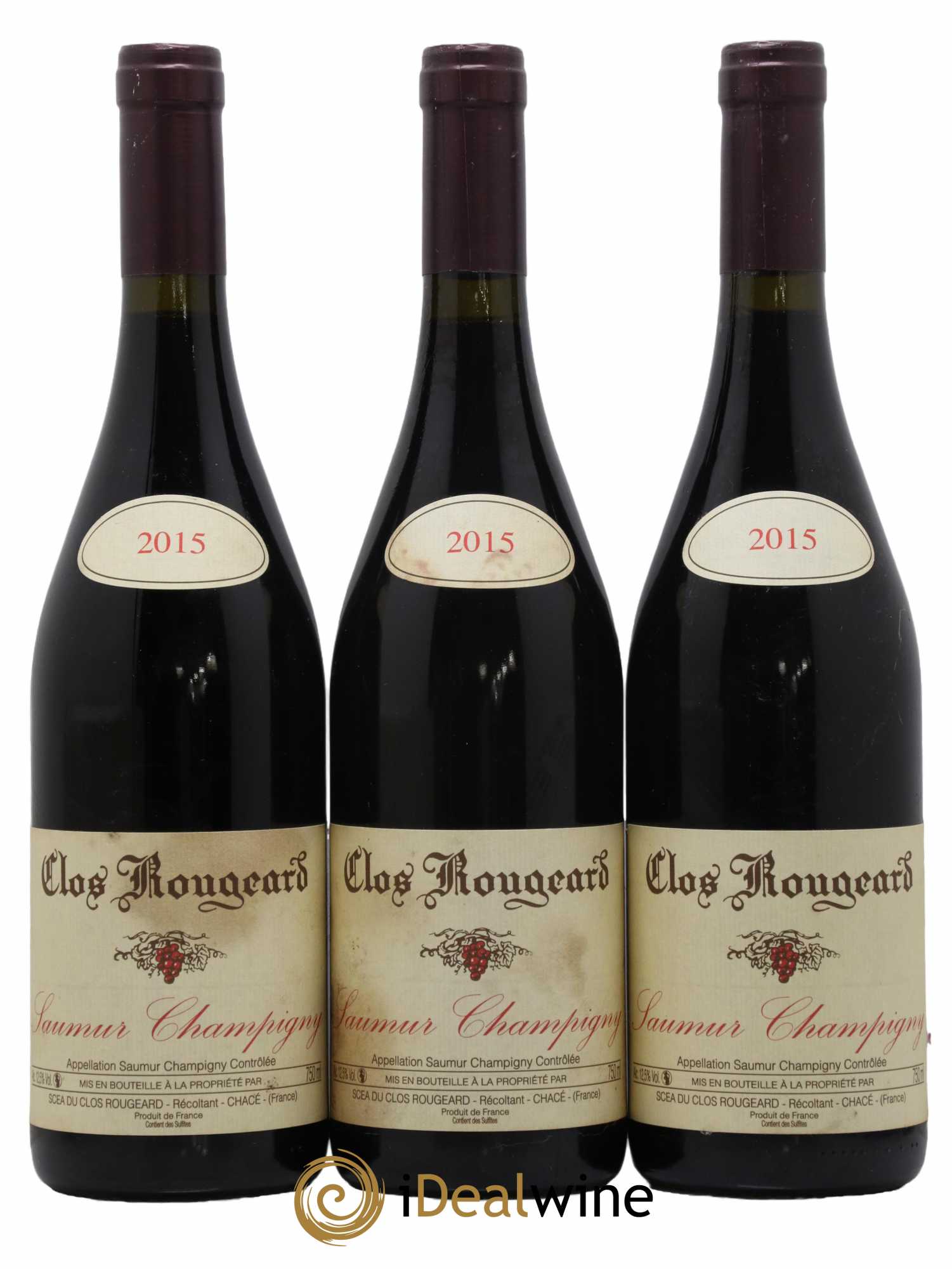 Saumur-Champigny Clos Rougeard 2015 - Posten von 3 Flaschen - 0
