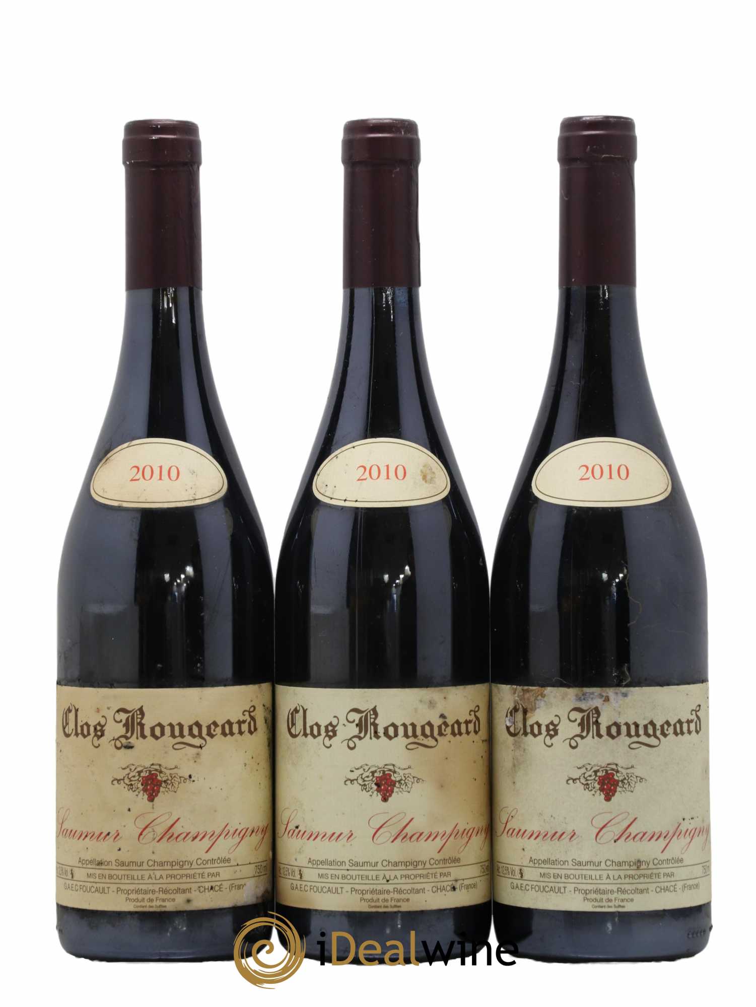 Saumur-Champigny Clos Rougeard 2010 - Lot de 3 bouteilles - 0