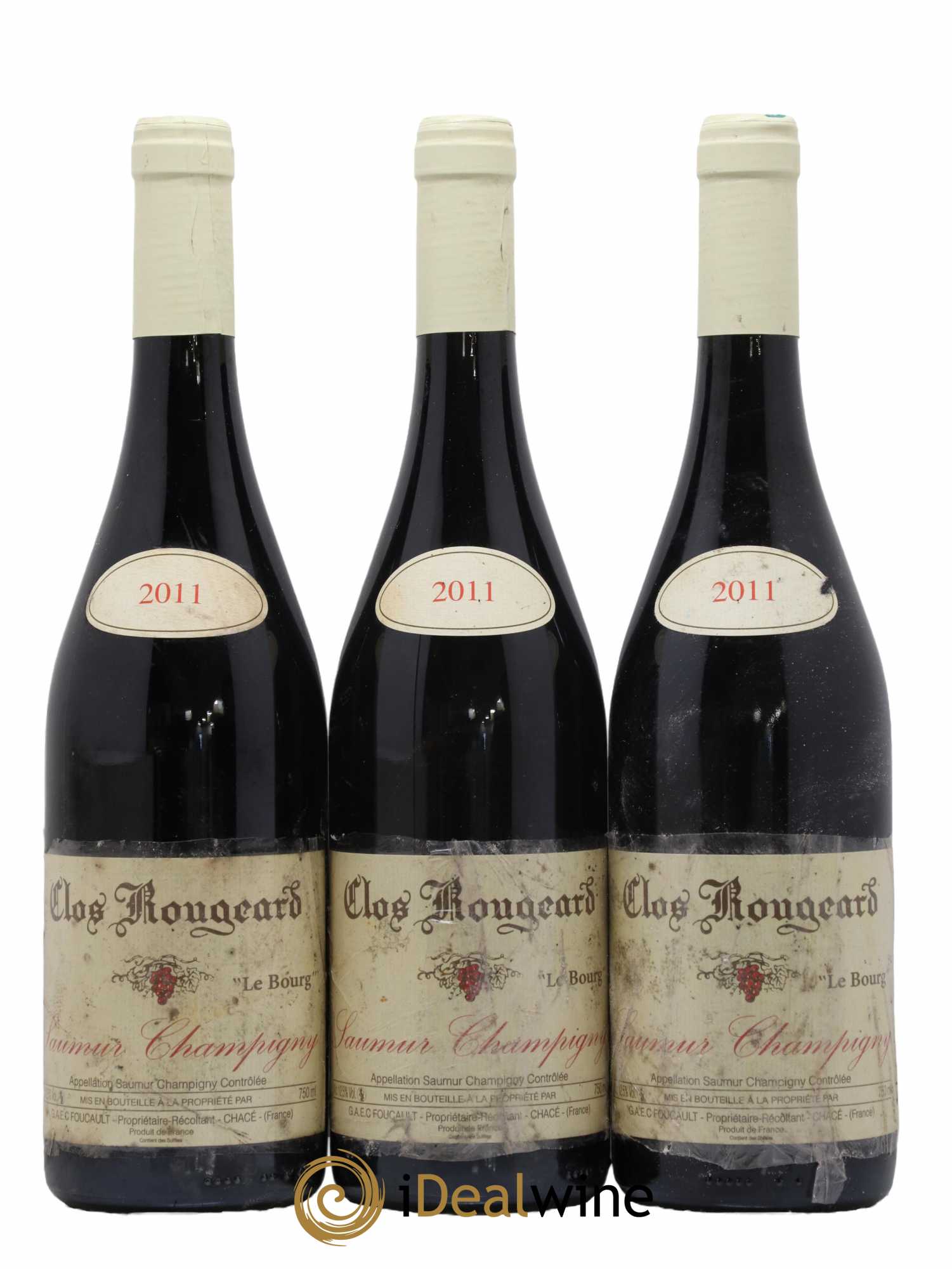 Saumur-Champigny Le Bourg Clos Rougeard 2011 - Lot de 3 bouteilles - 0