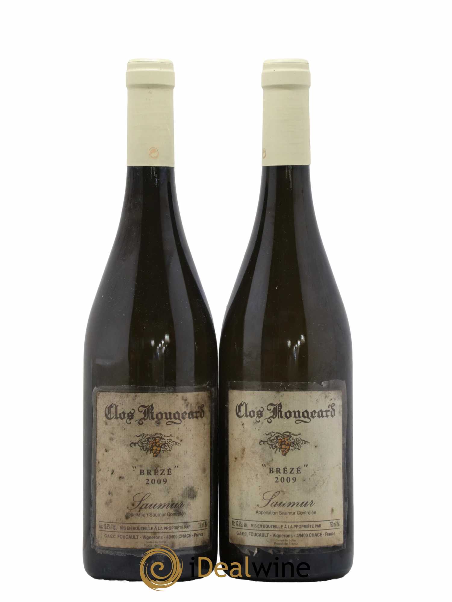 Saumur Brézé Clos Rougeard 2009 - Lot de 2 bouteilles - 0