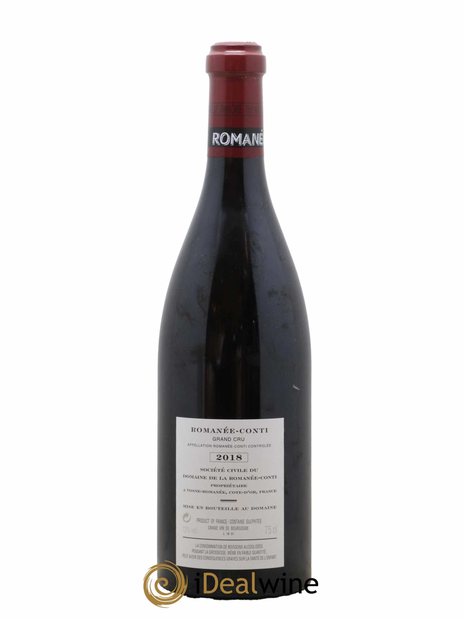Romanée-Conti Grand Cru Domaine de la Romanée-Conti 2018 - Posten von 1 Flasche - 1