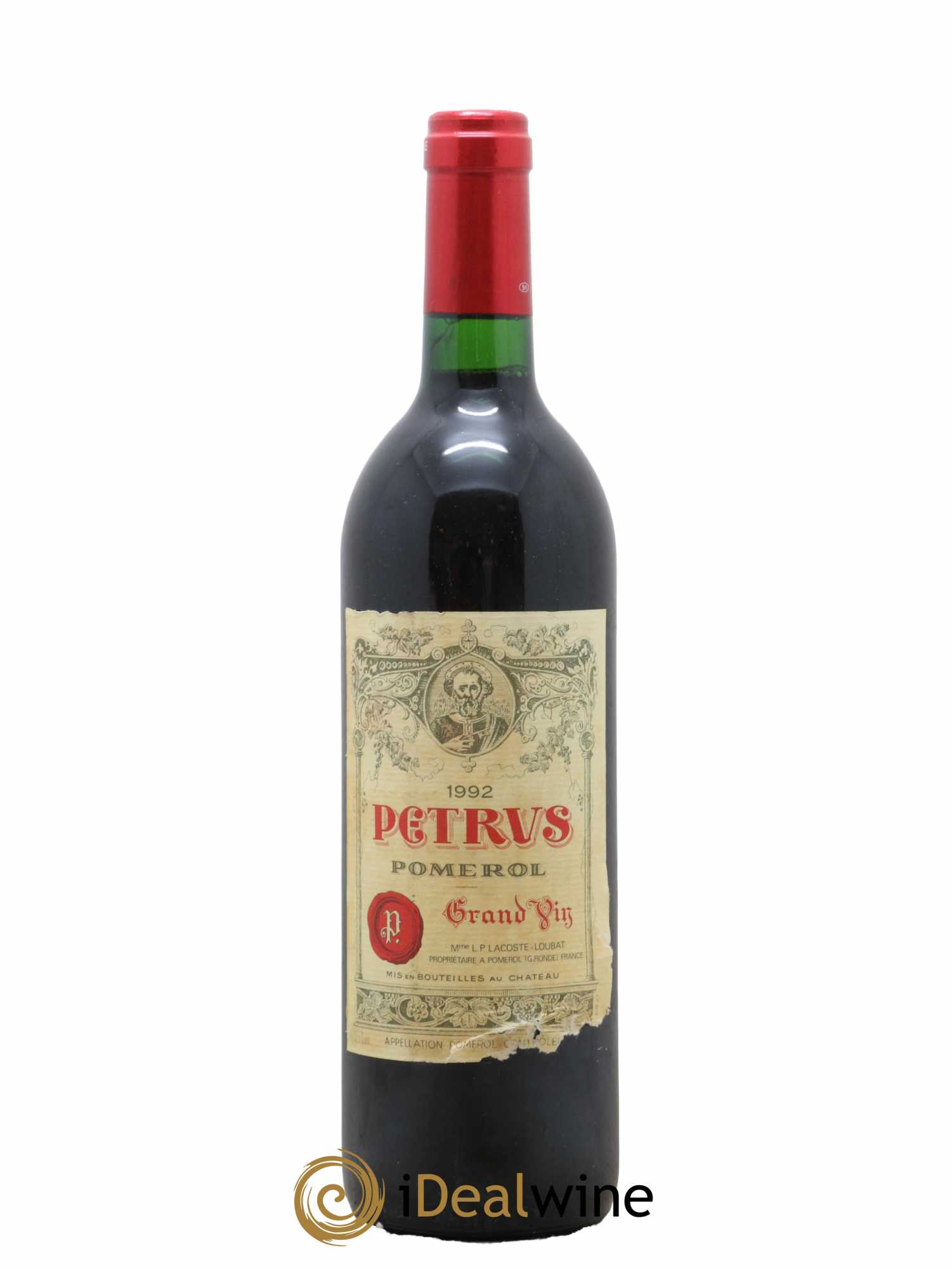 Petrus 1992 - Lot de 1 bouteille - 0