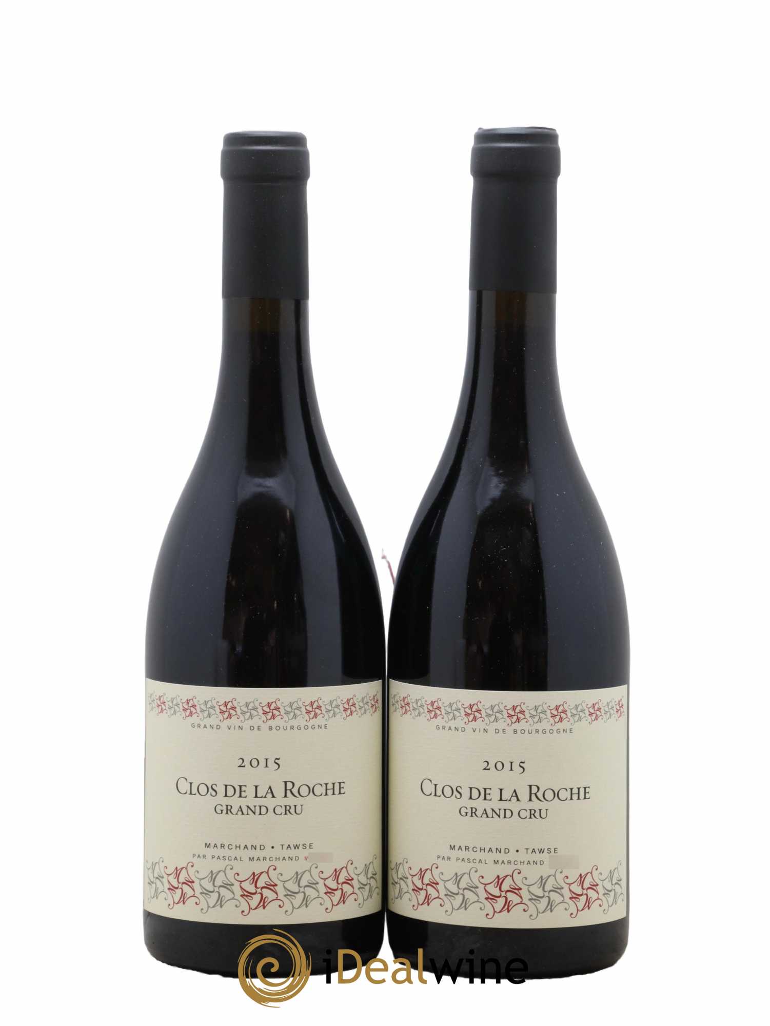 Clos de la Roche Grand Cru Marchand-Tawse 2015 - Lot de 2 bouteilles - 0