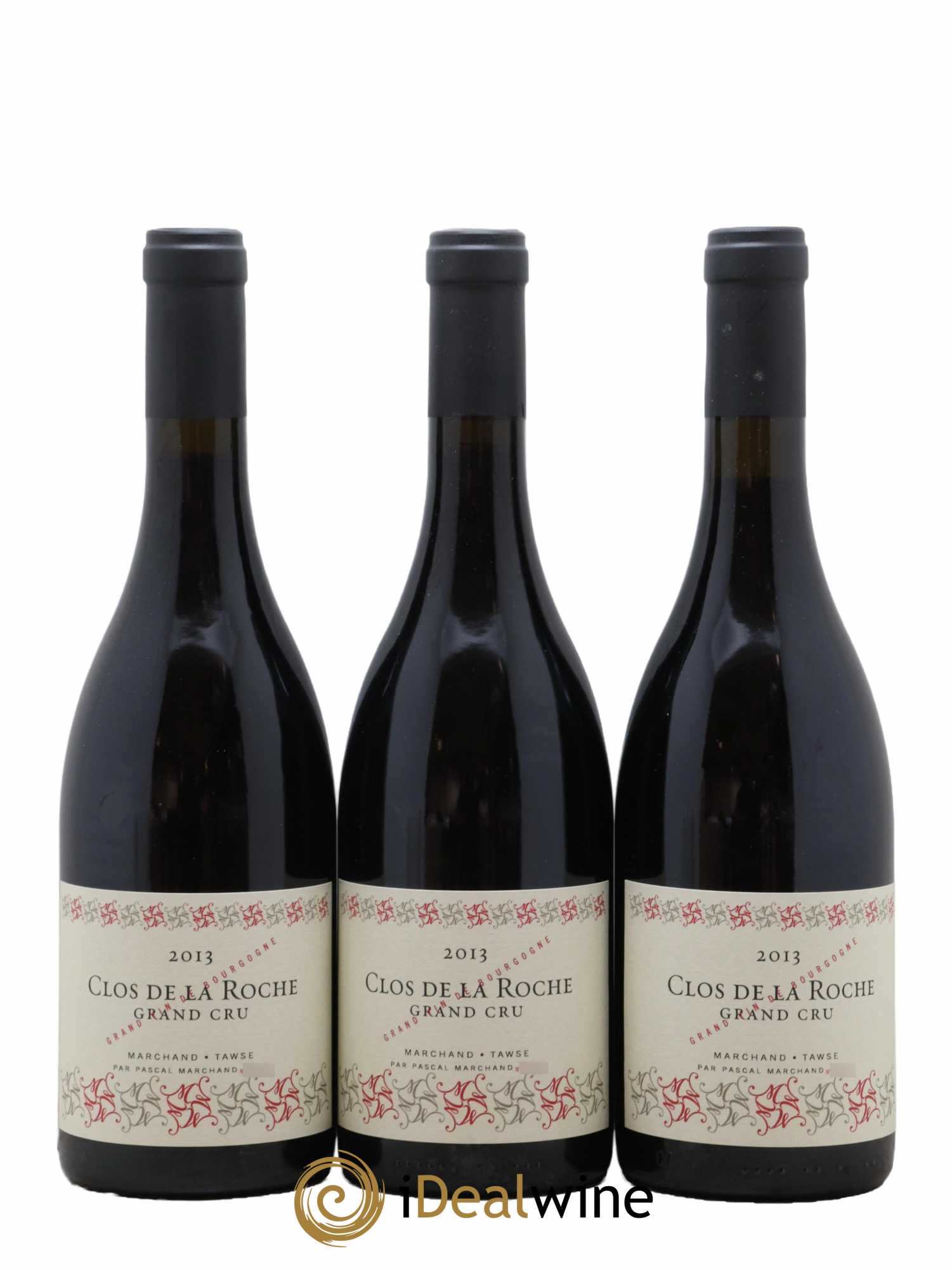 Clos de la Roche Grand Cru Marchand-Tawse 2013 - Lot de 3 bouteilles - 0