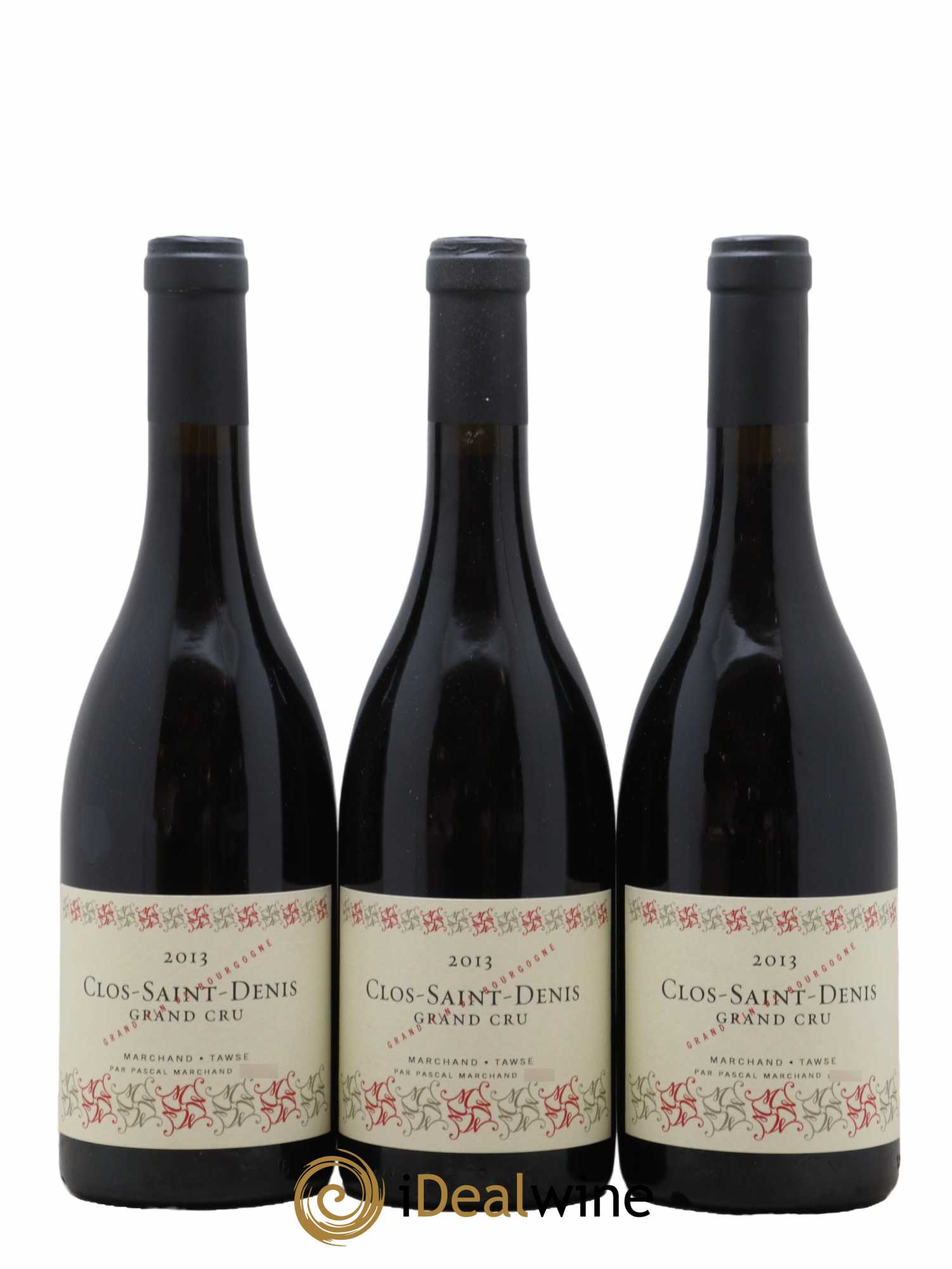 Clos Saint-Denis Grand Cru Marchand-Tawse 2013 - Lot de 3 bouteilles - 0
