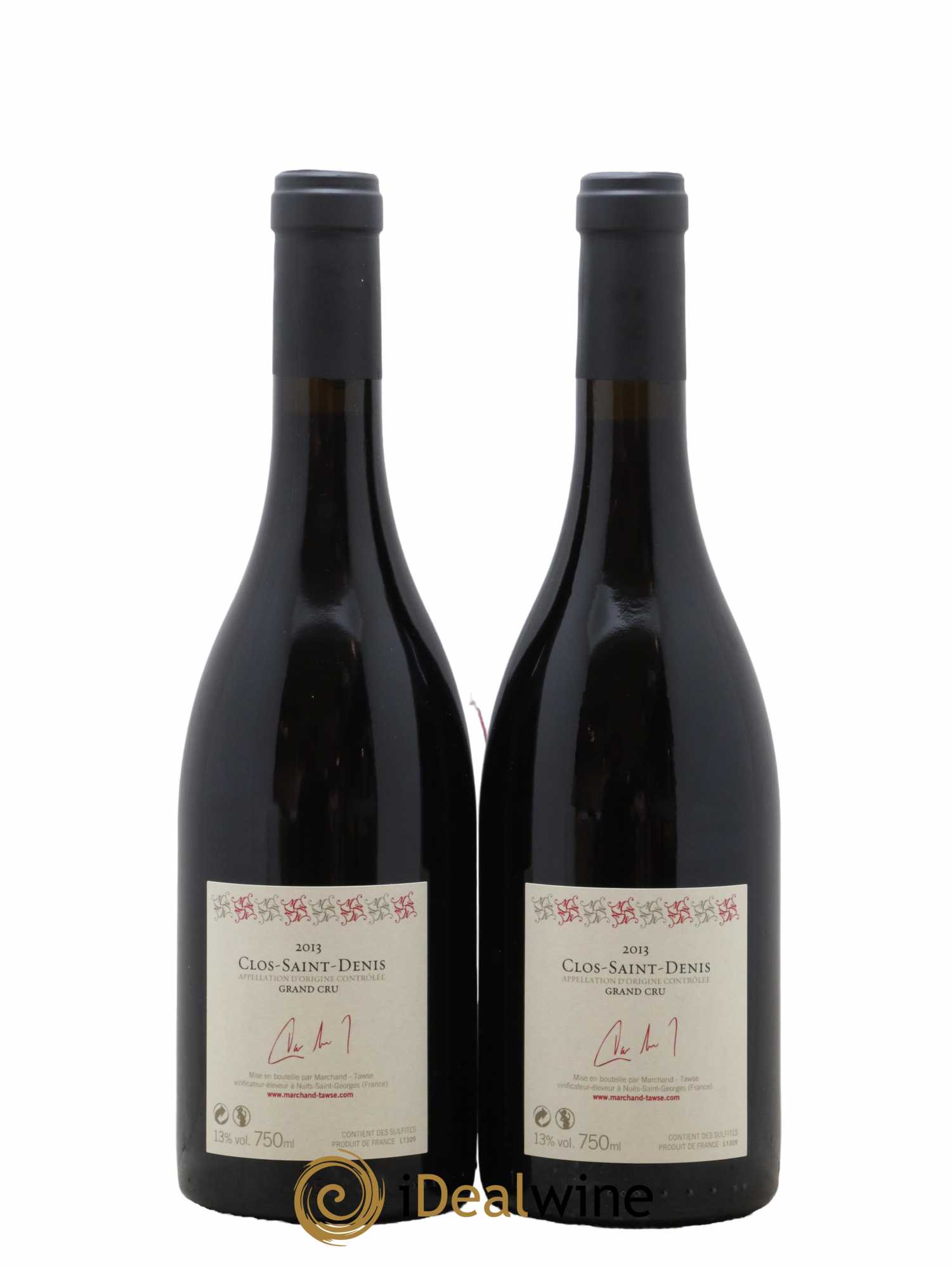Clos Saint-Denis Grand Cru Marchand-Tawse 2013 - Lot de 2 bouteilles - 1