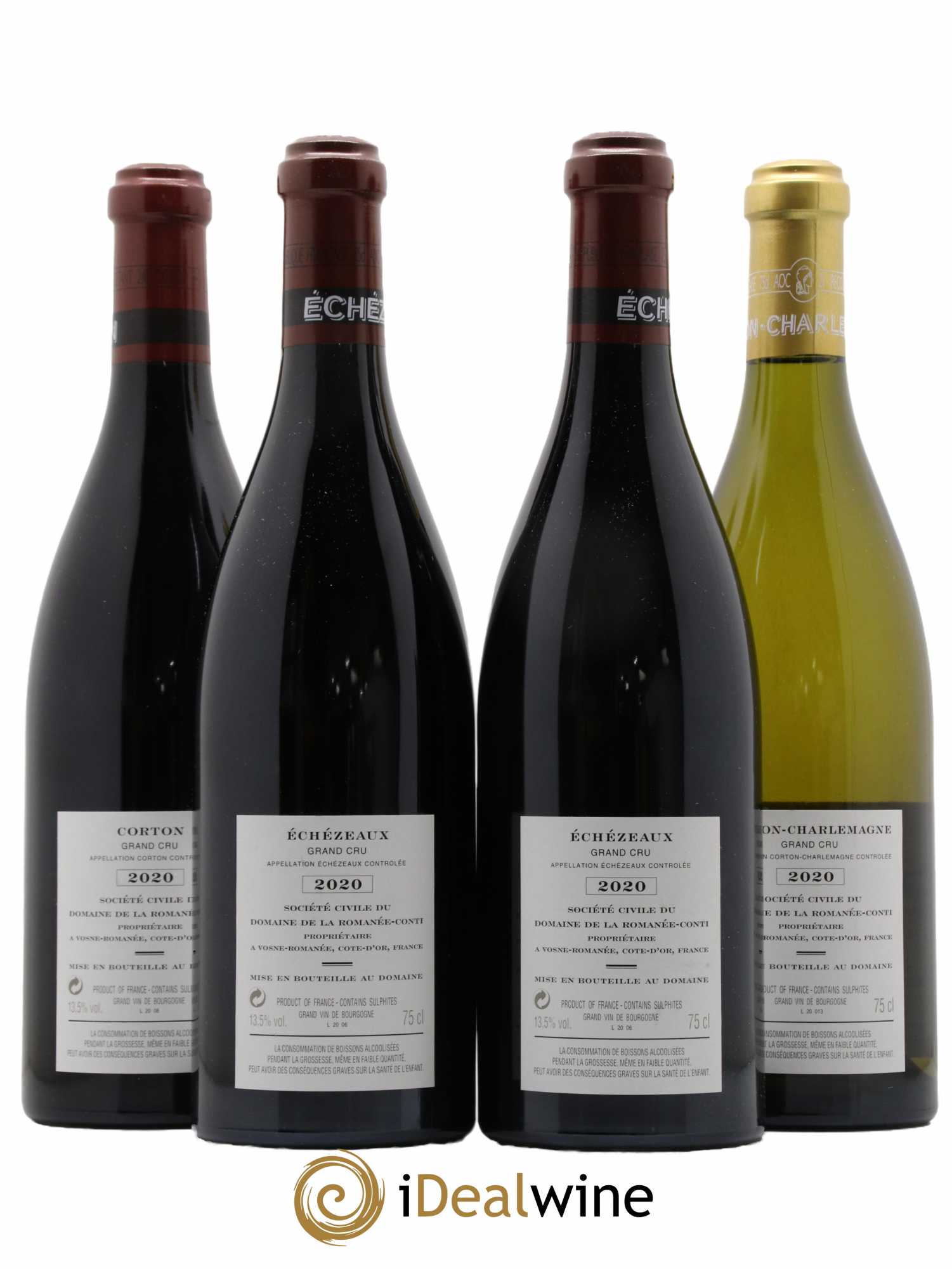 Assortiment 2020 du Domaine de la Romanée-Conti Domaine de la Romanée-Conti 2020 - Lot de 11 bouteilles - 2