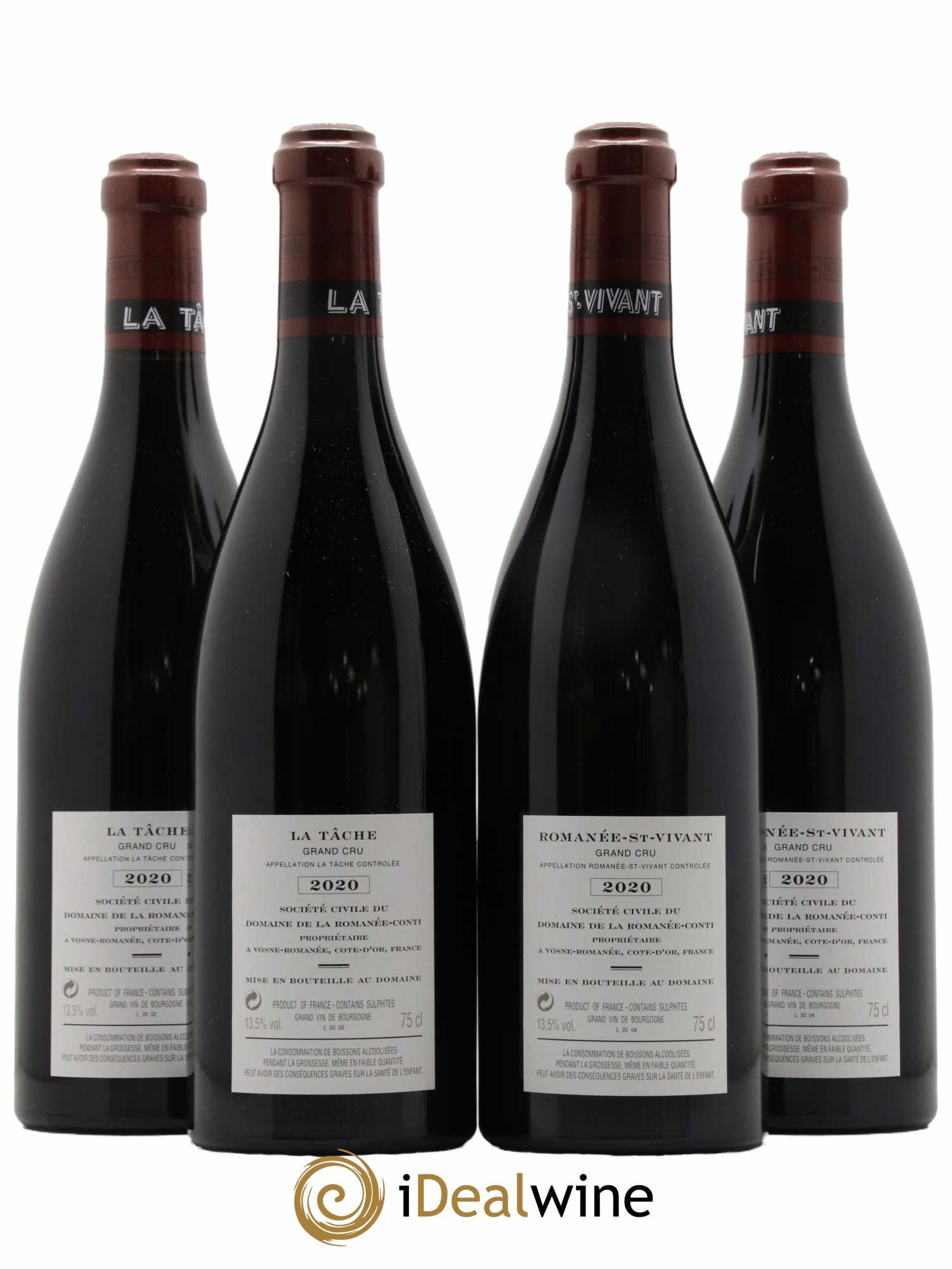 Assortiment 2020 du Domaine de la Romanée-Conti Domaine de la Romanée-Conti 2020 - Lot de 11 bouteilles - 4