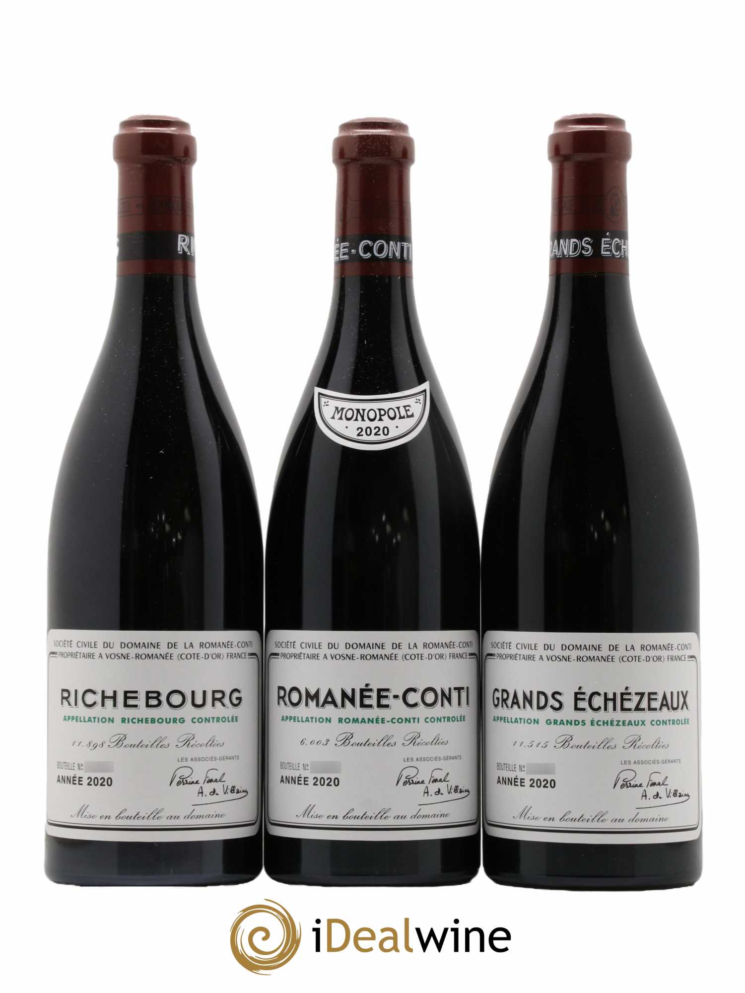 Assortiment 2020 du Domaine de la Romanée-Conti Domaine de la Romanée-Conti 2020 - Lot de 11 bouteilles - 5
