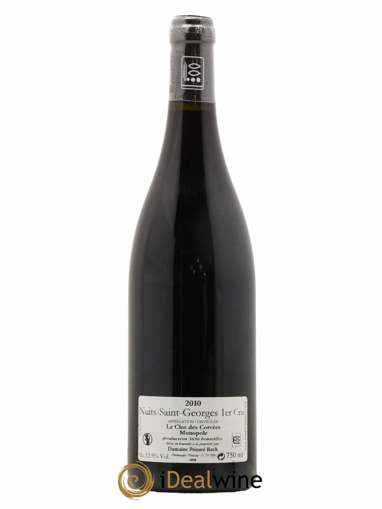 Nuits-Saint-Georges 1er Cru Le Clos des Corvées Prieuré Roch 2010 - Lot de 1 bouteille - 1
