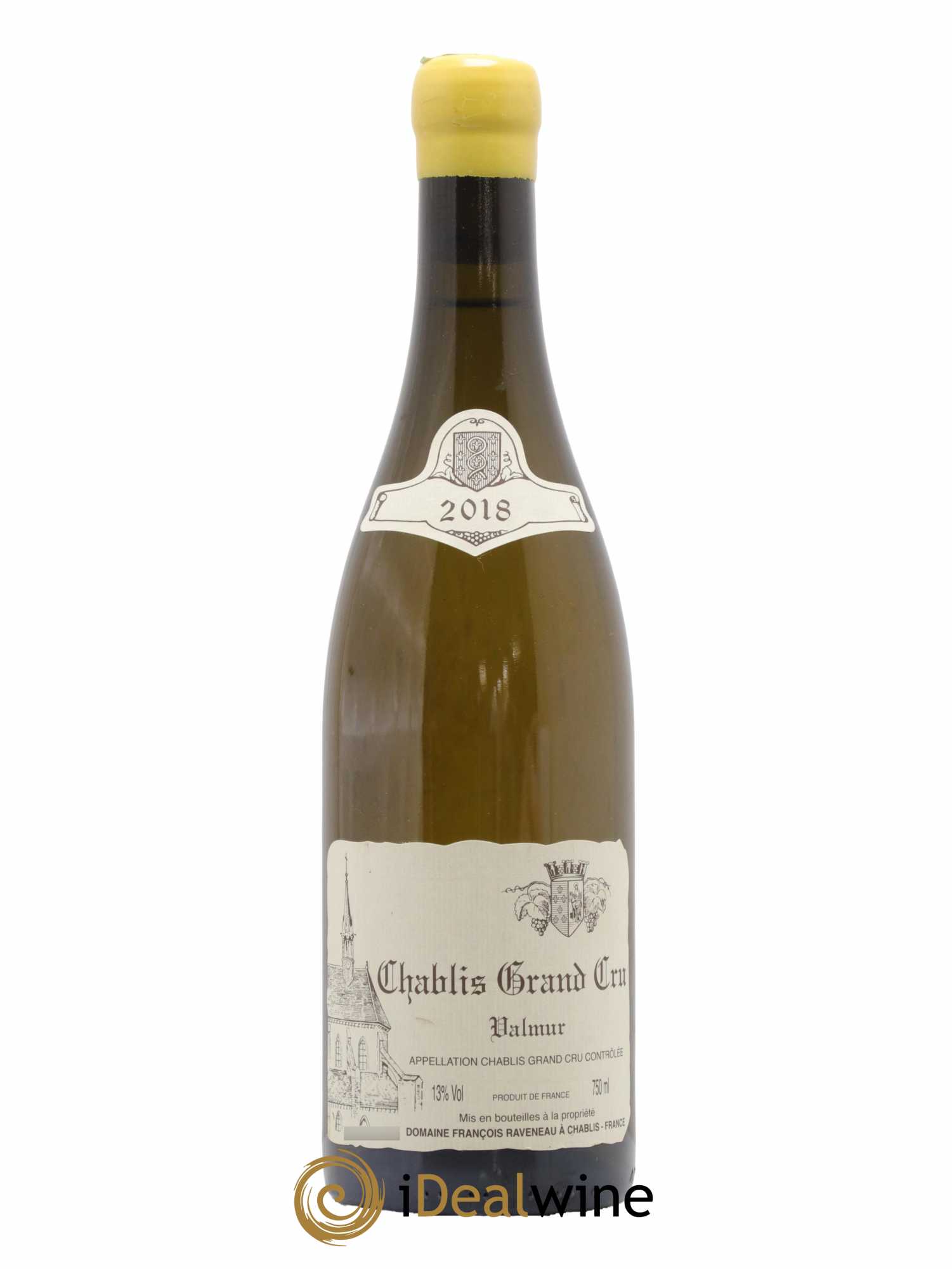 Chablis Grand Cru Valmur Raveneau (Domaine) 2018 - Lot de 1 bouteille - 0