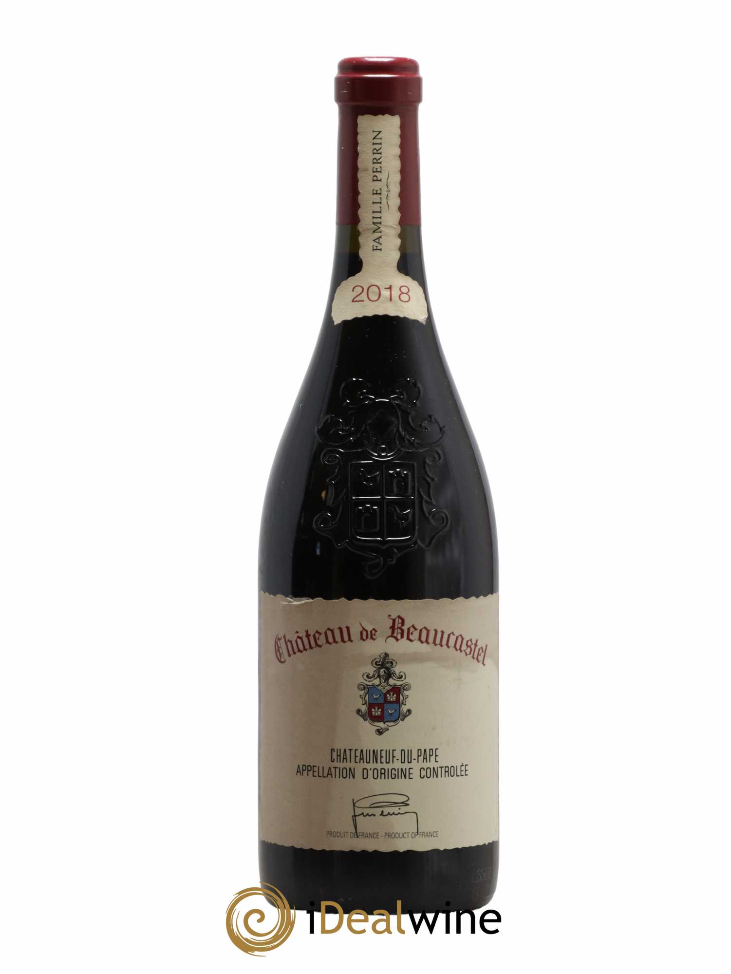 Châteauneuf-du-Pape Château de Beaucastel Famille Perrin 2018 - Lot de 1 bouteille - 0
