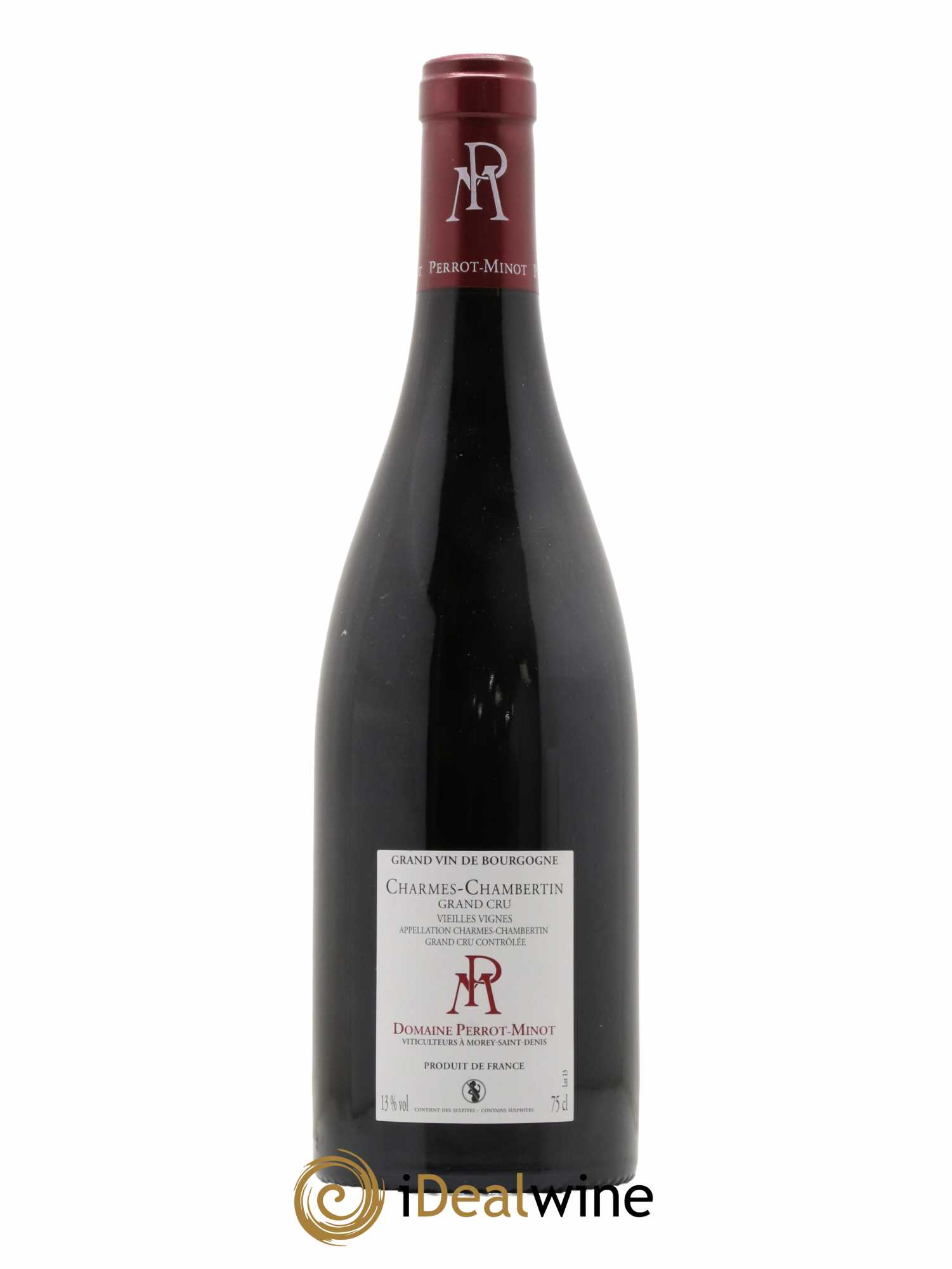 Charmes-Chambertin Grand Cru Vieilles Vignes Perrot-Minot 2017 - Lot de 1 bouteille - 1