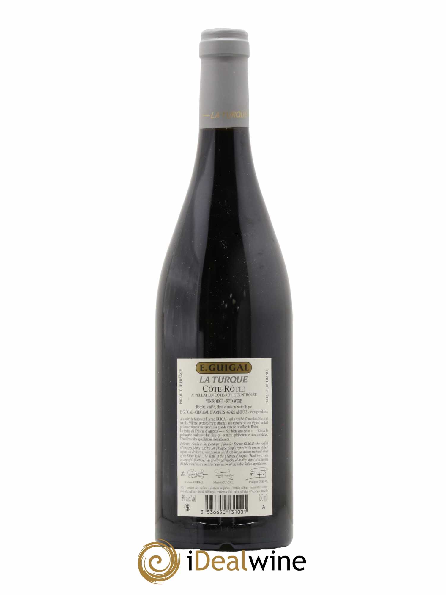 Côte-Rôtie La Turque Guigal 2014 - Lot de 1 bouteille - 1