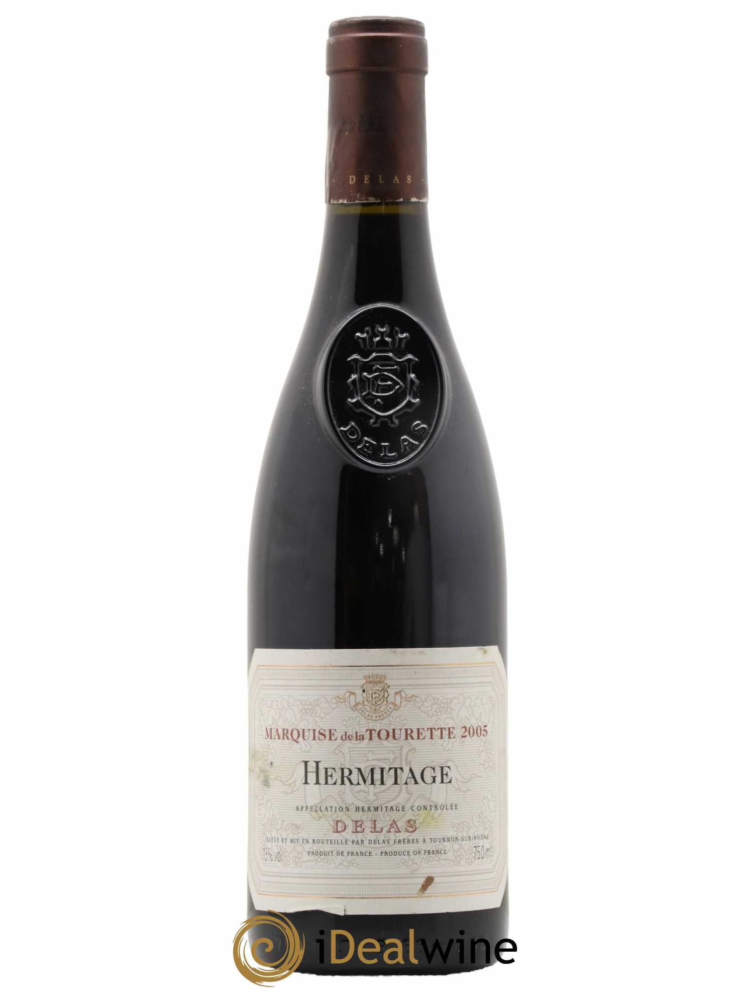 Hermitage Marquise de la Tourette Delas Frères 2005 - Lot de 1 bouteille - 0