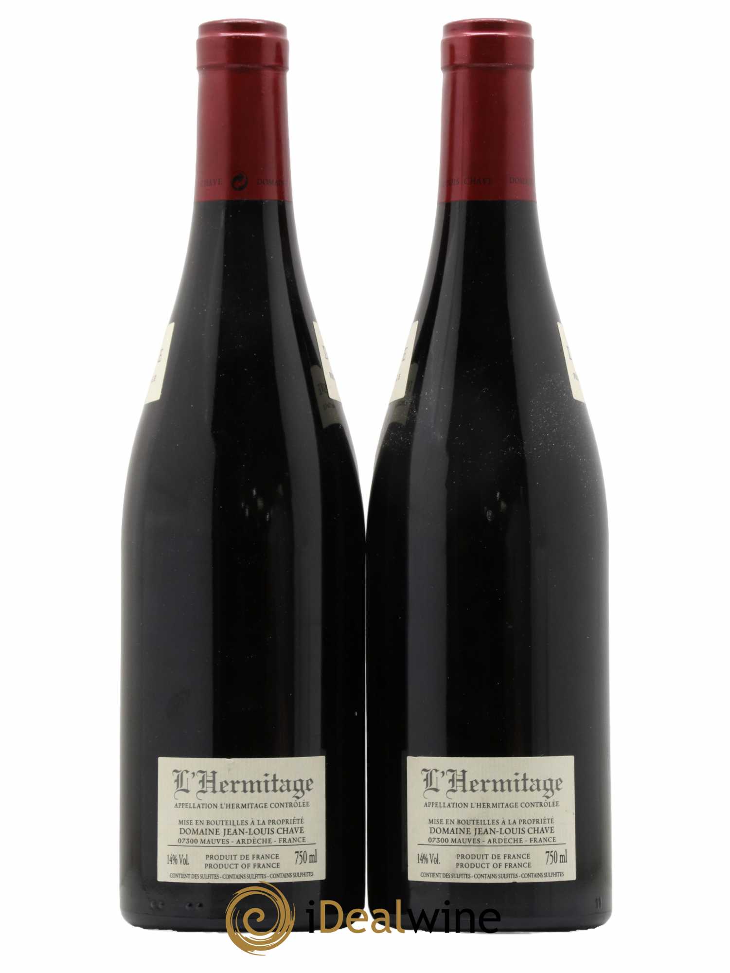 Hermitage Jean-Louis Chave 2012 - Lot de 2 bouteilles - 1