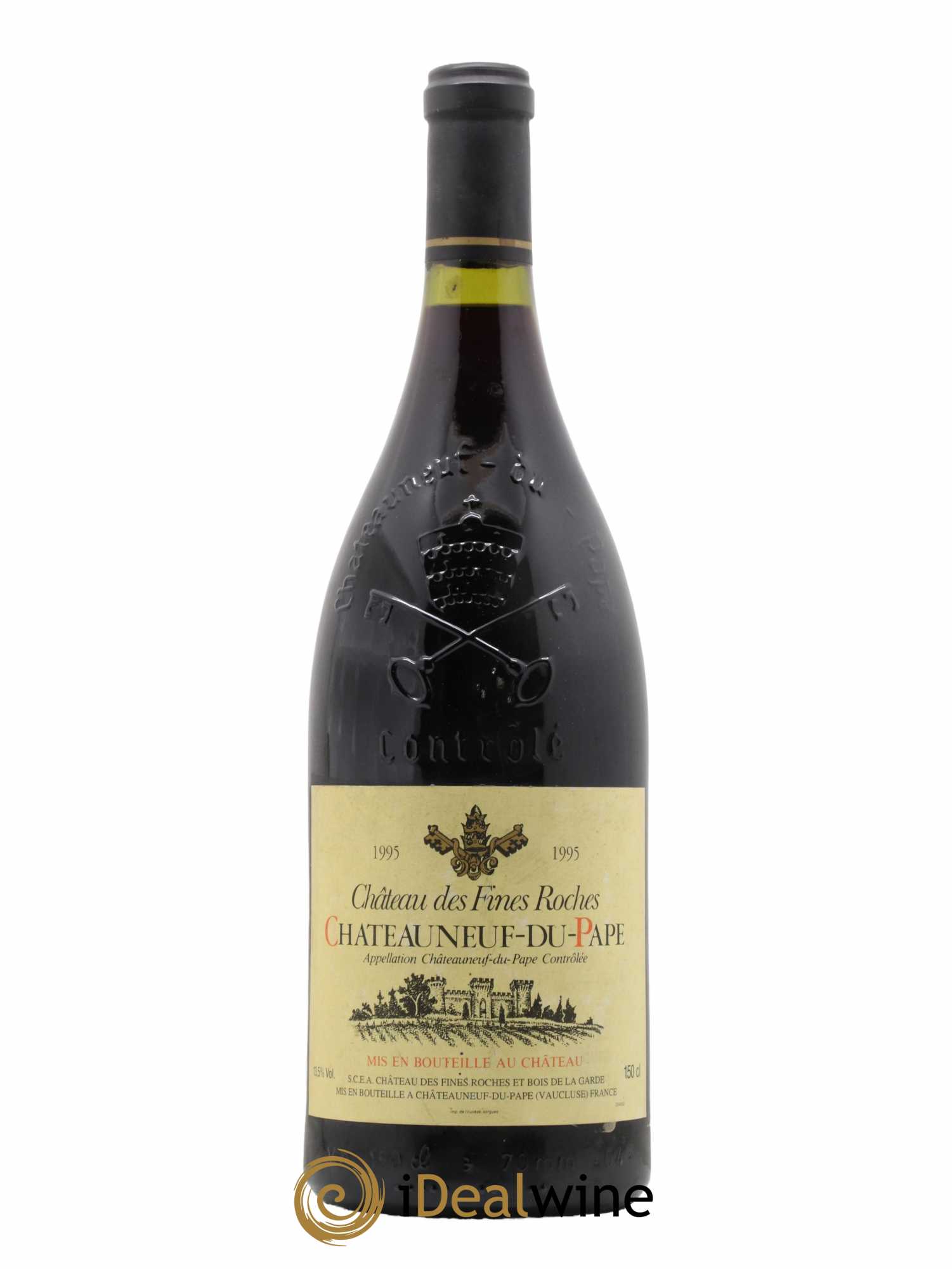 Châteauneuf-du-Pape Château des Fines Roches 1995 - Lot of 1 magnum - 0