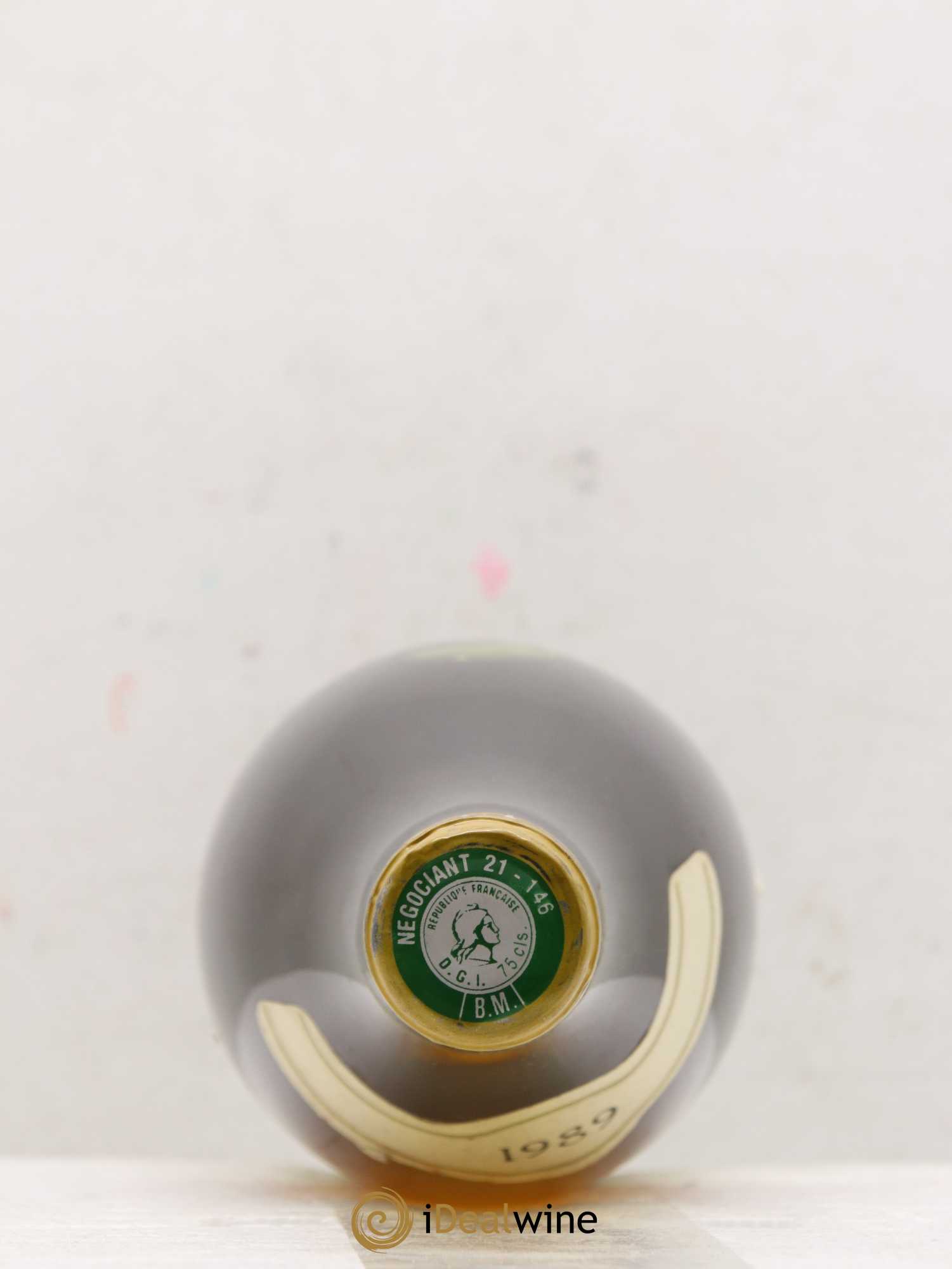 Montrachet Grand Cru Vaucher Père et Fils 1989 - Lot de 1 bouteille - 1