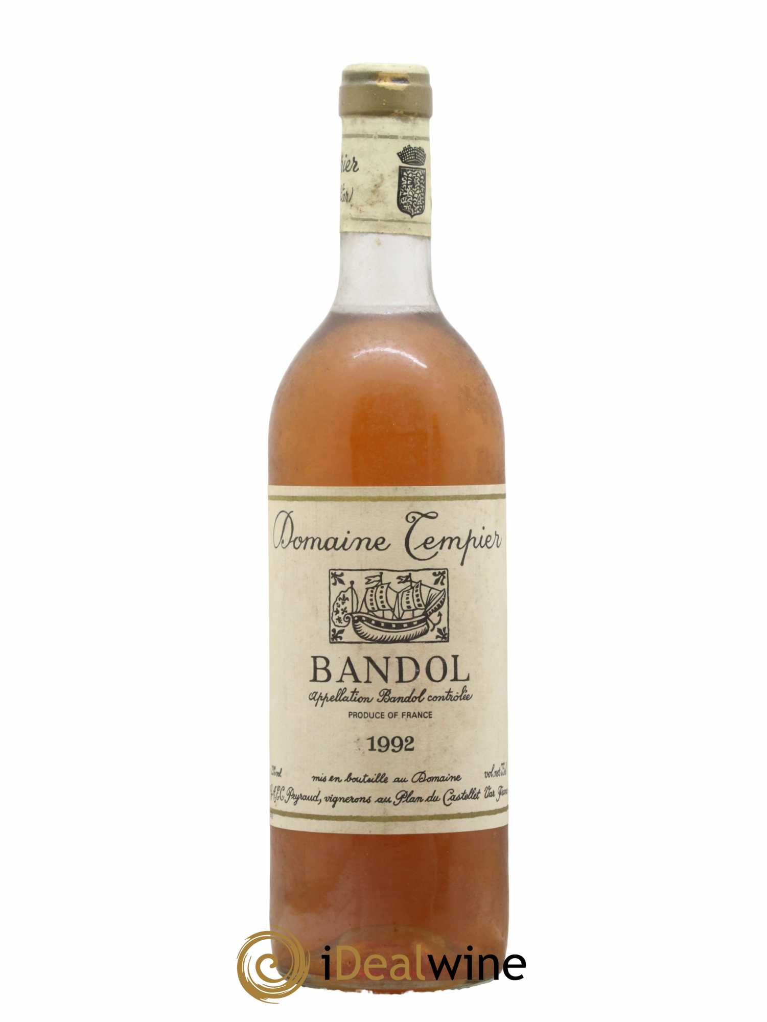 Bandol Domaine Tempier Famille Peyraud 1992 - Lot de 1 bouteille - 0