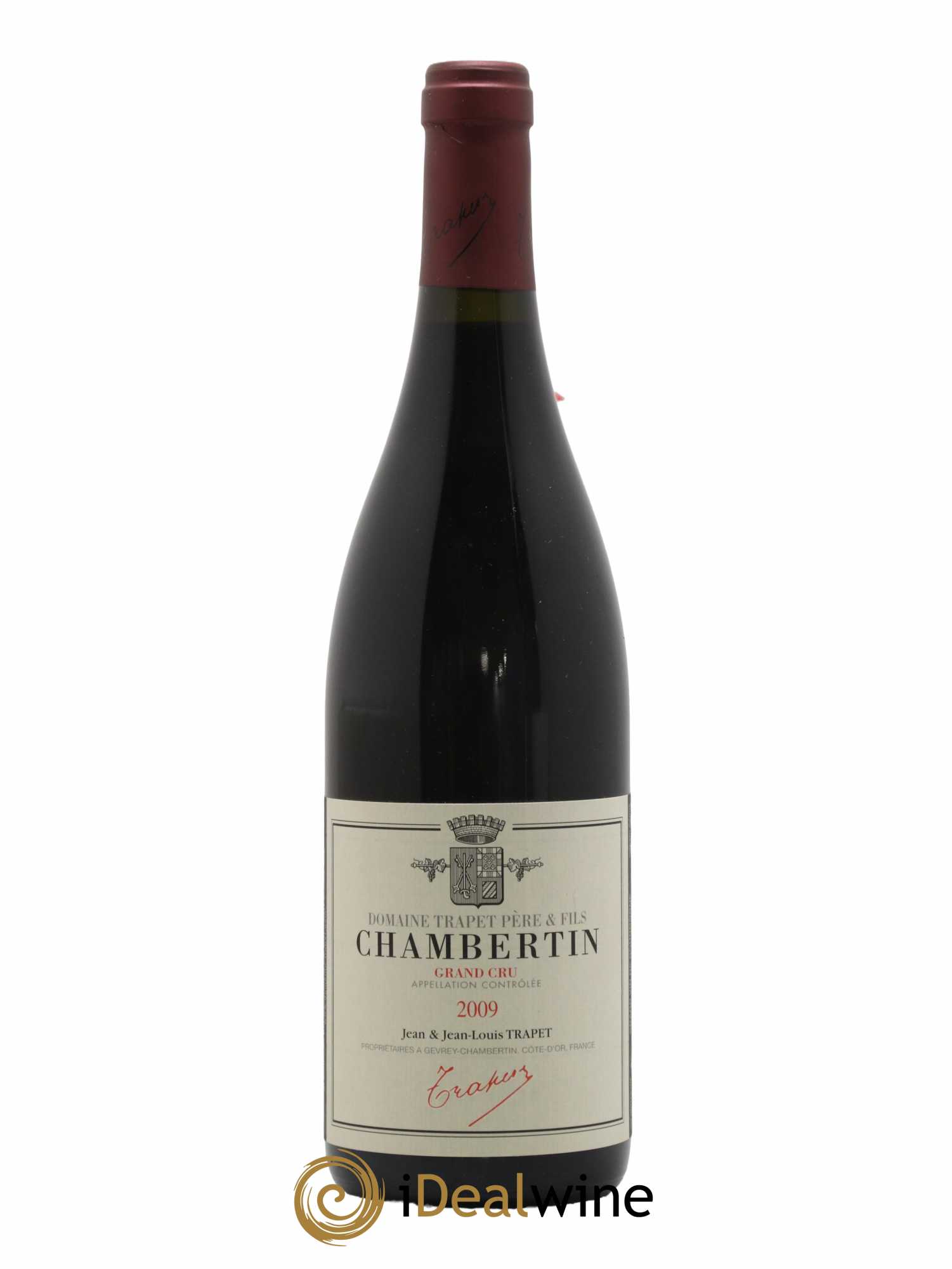 Chambertin Grand Cru Domaine Trapet 2009 - Lot de 1 bouteille - 0