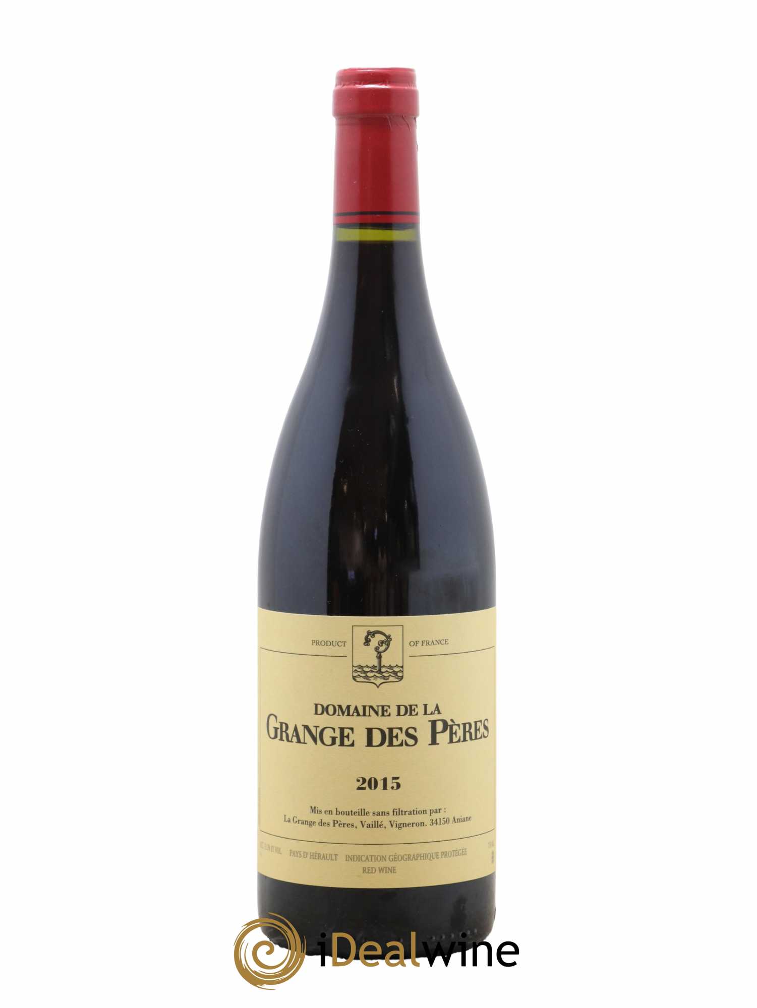 Pays d'Hérault Grange des Pères Laurent Vaillé 2015 - Lot of 1 bottle - 0