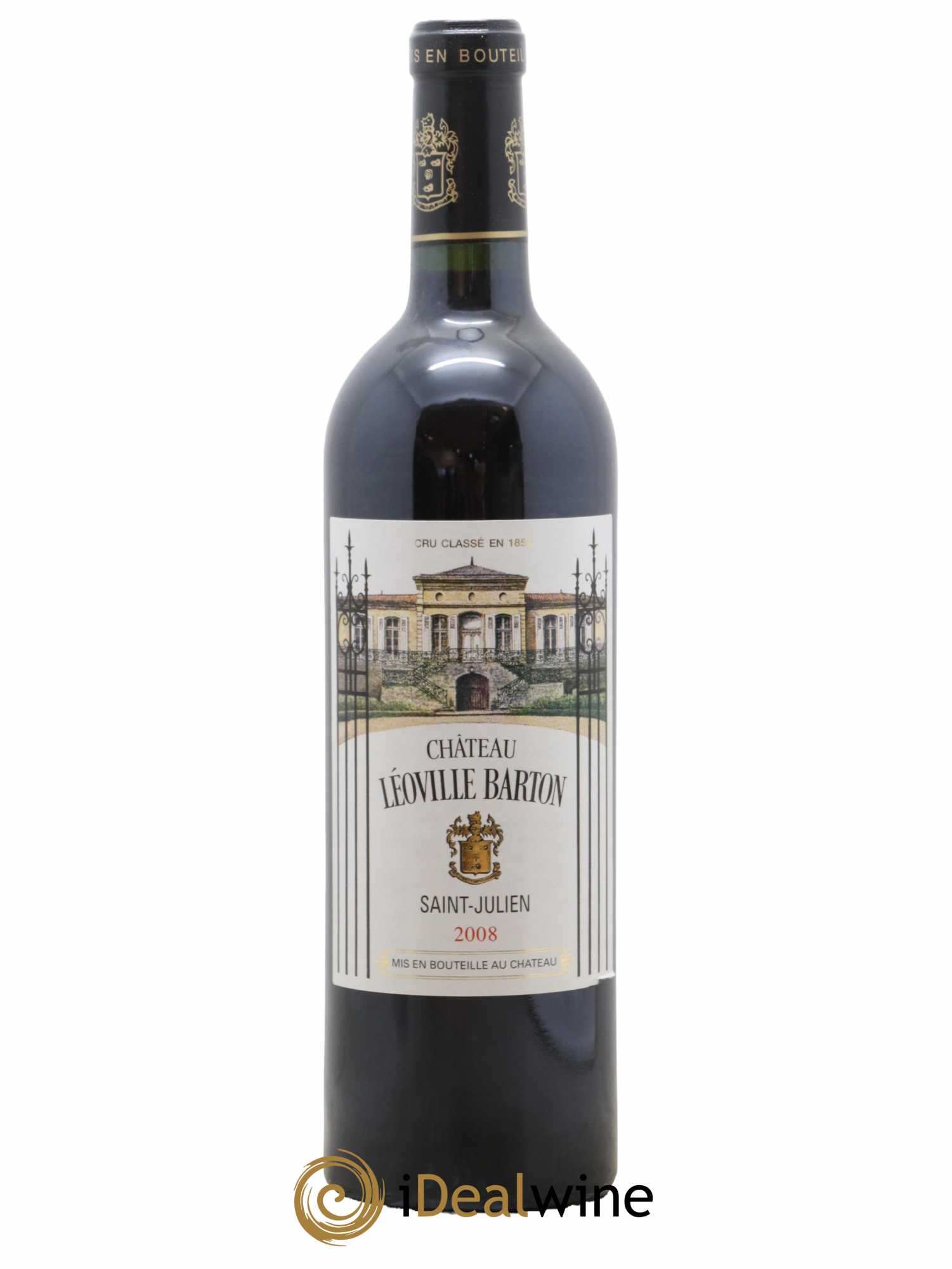 Château Léoville Barton 2ème Grand Cru Classé 2008 - Posten von 1 Flasche - 0