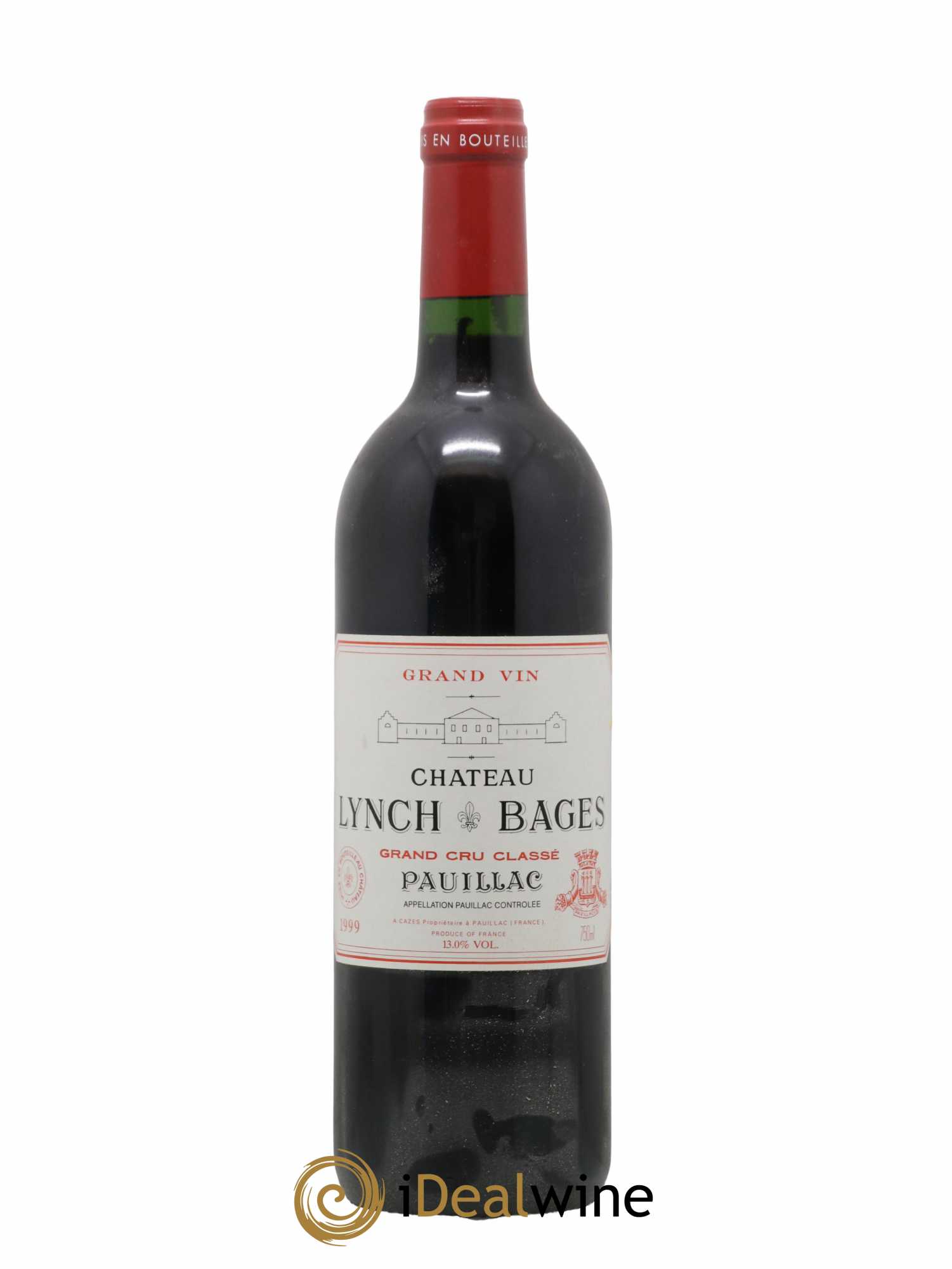 Château Lynch Bages 5ème Grand Cru Classé 1999 - Lot de 1 bouteille - 0
