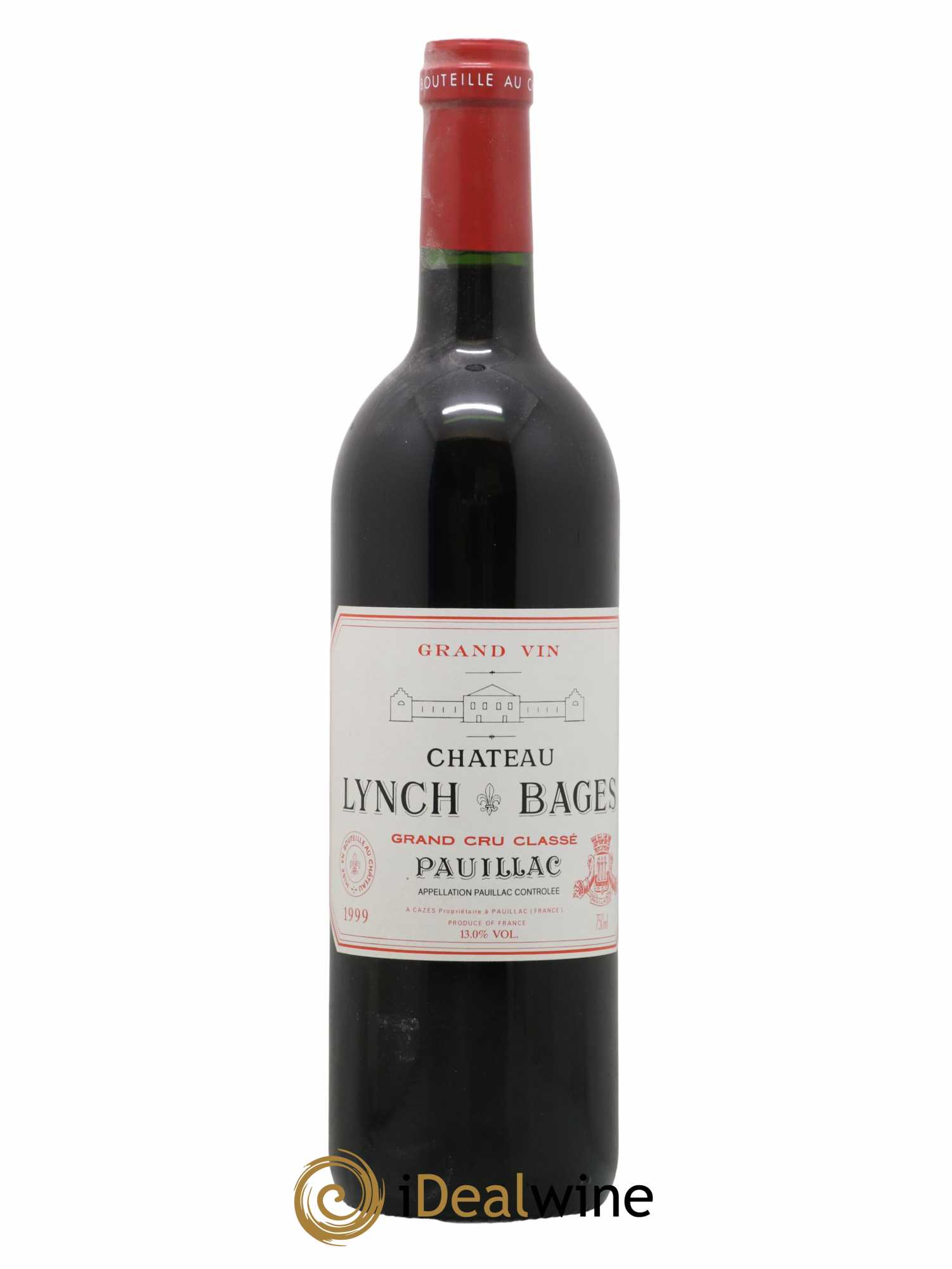 Château Lynch Bages 5ème Grand Cru Classé 1999 - Lot de 1 bouteille - 0
