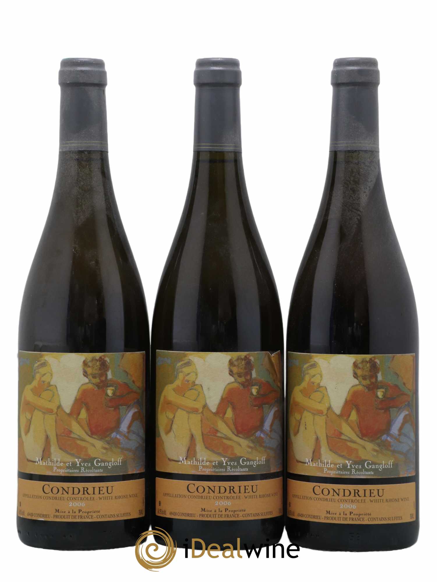 Condrieu Domaine Gangloff (Domaine) 2006 - Lot de 3 bouteilles - 0