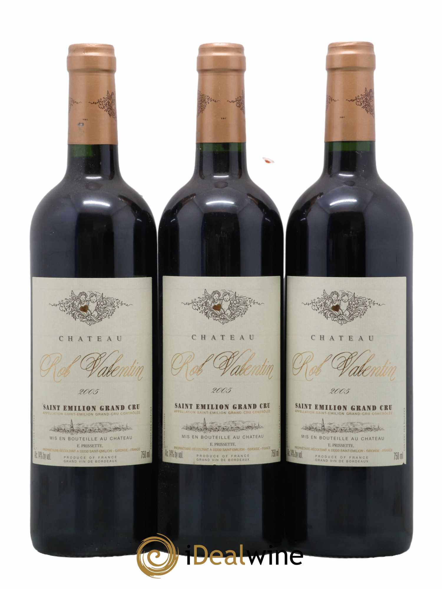 Château Rol Valentin Grand Cru Classé 2005 - Lot de 6 bouteilles - 1