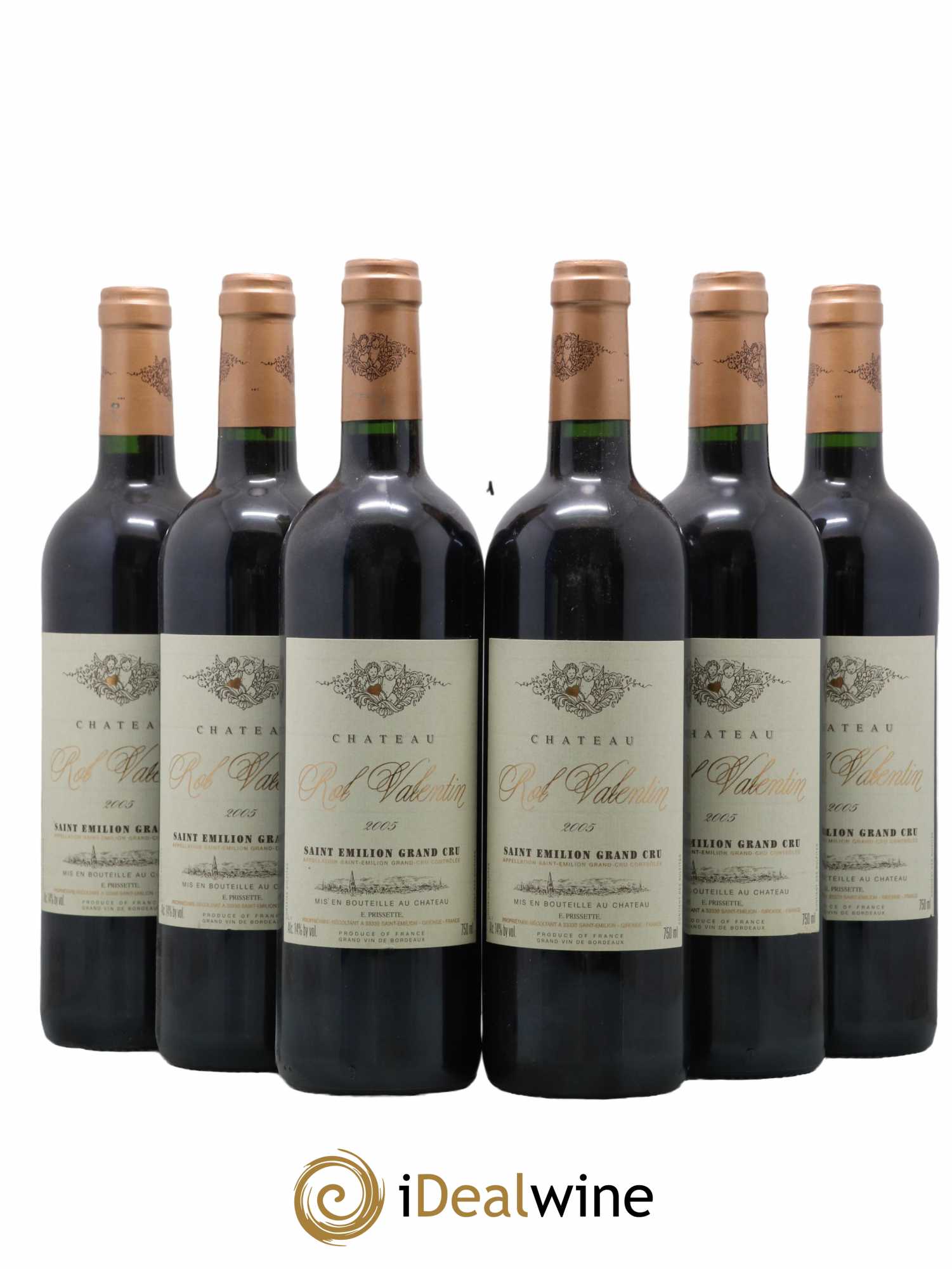 Château Rol Valentin Grand Cru Classé 2005 - Lot de 6 bouteilles - 0