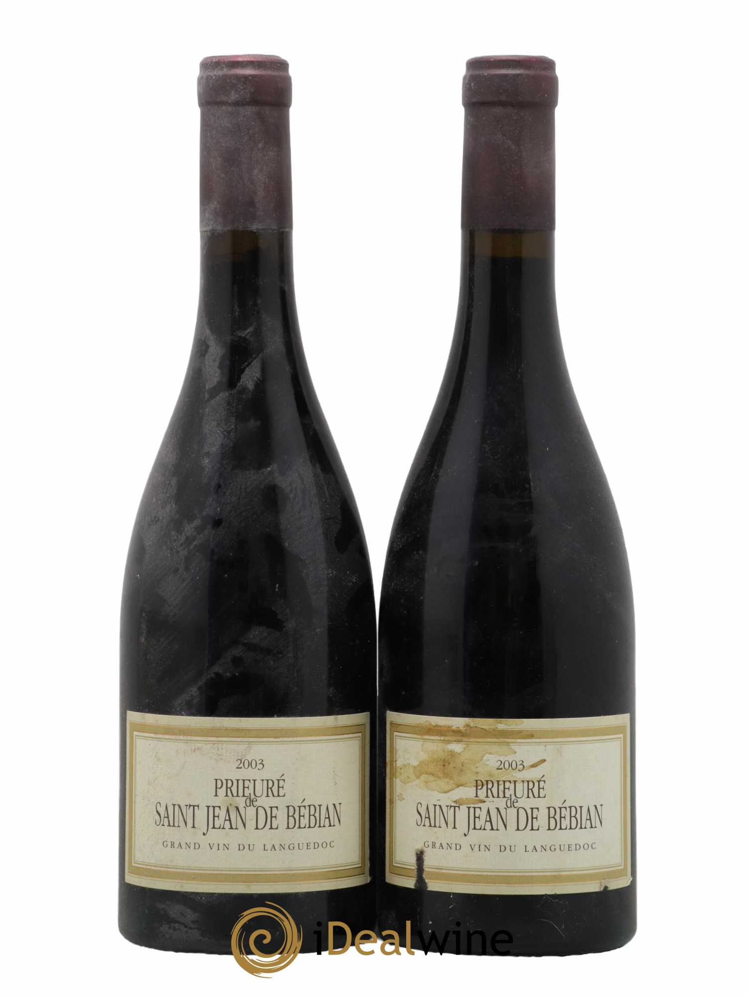 Languedoc Prieuré St-Jean de Bébian 2003 - Lot of 2 bottles - 0
