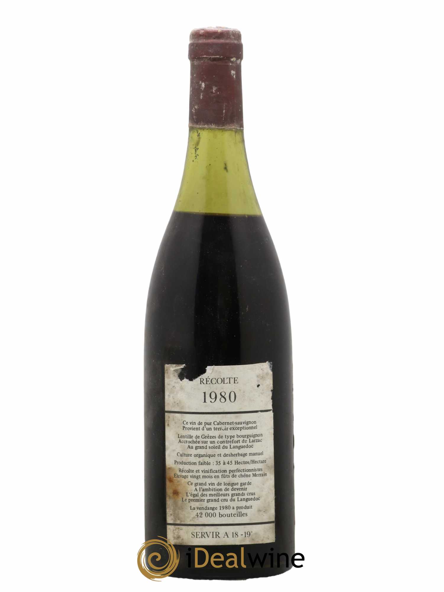 Saint-Guilhem-le-Désert - Cité d'Aniane Mas Daumas Gassac Famille Guibert de La Vaissière 1980 - Lot of 1 bottle - 1