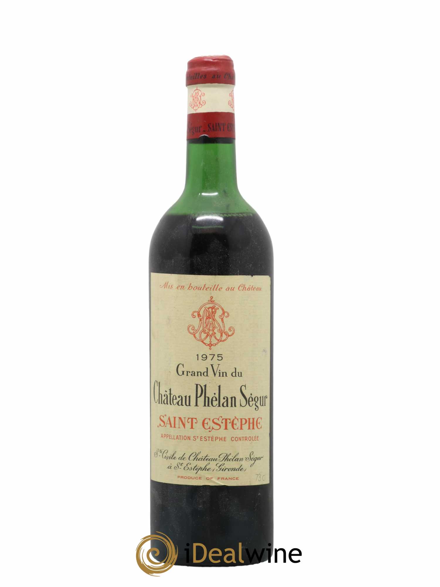 Château Phélan Ségur 1975 - Lot de 1 bouteille - 0