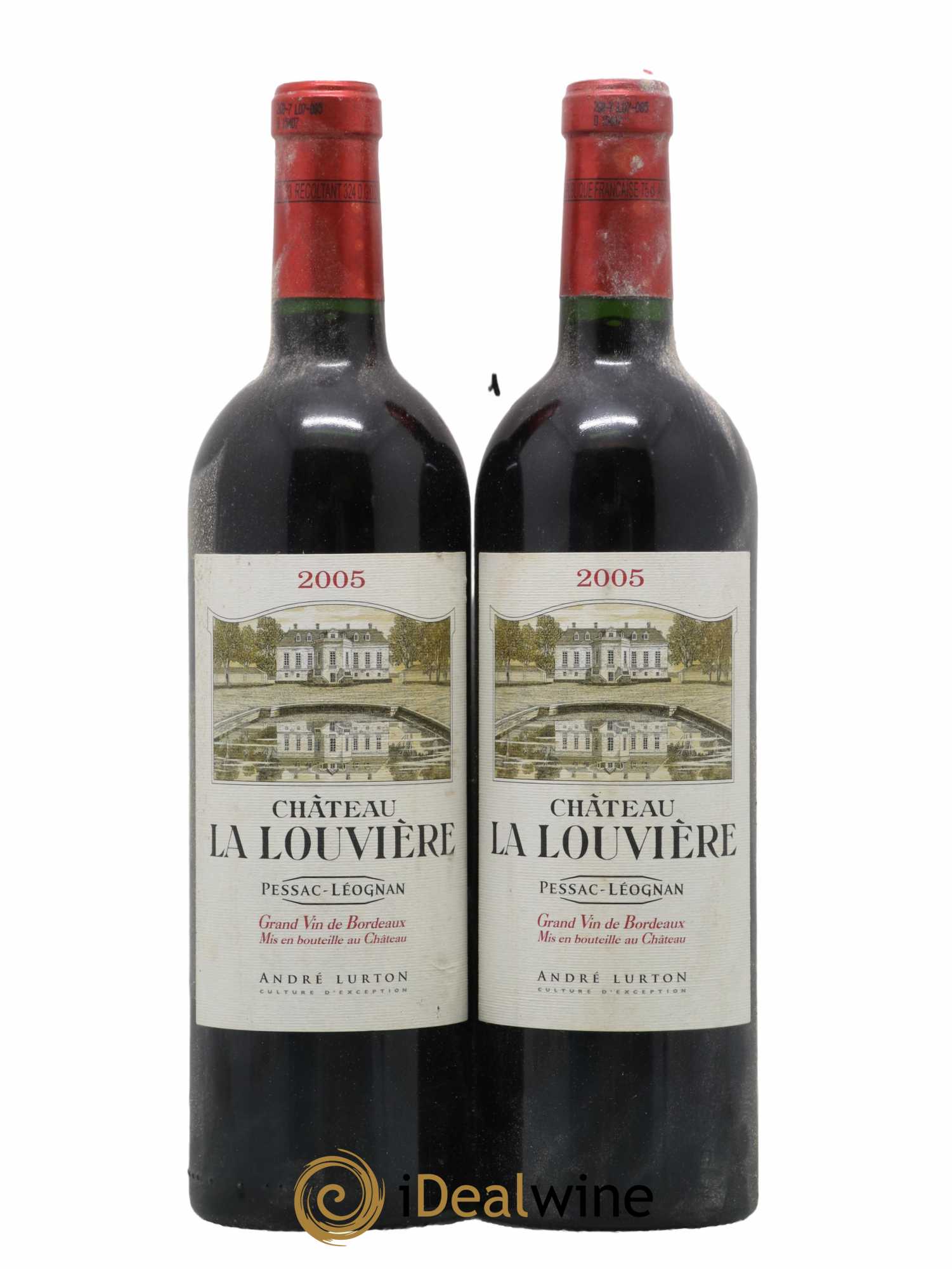 Château la Louvière 2005 - Lot de 2 bouteilles - 0