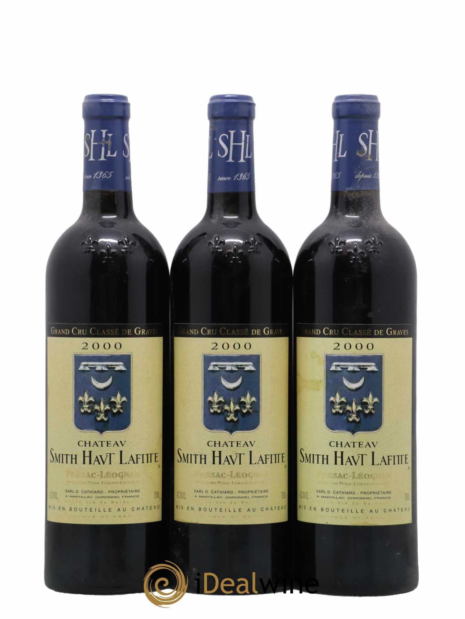 Château Smith Haut Lafitte Cru Classé de Graves 2000 - Lot de 6 bouteilles - 2